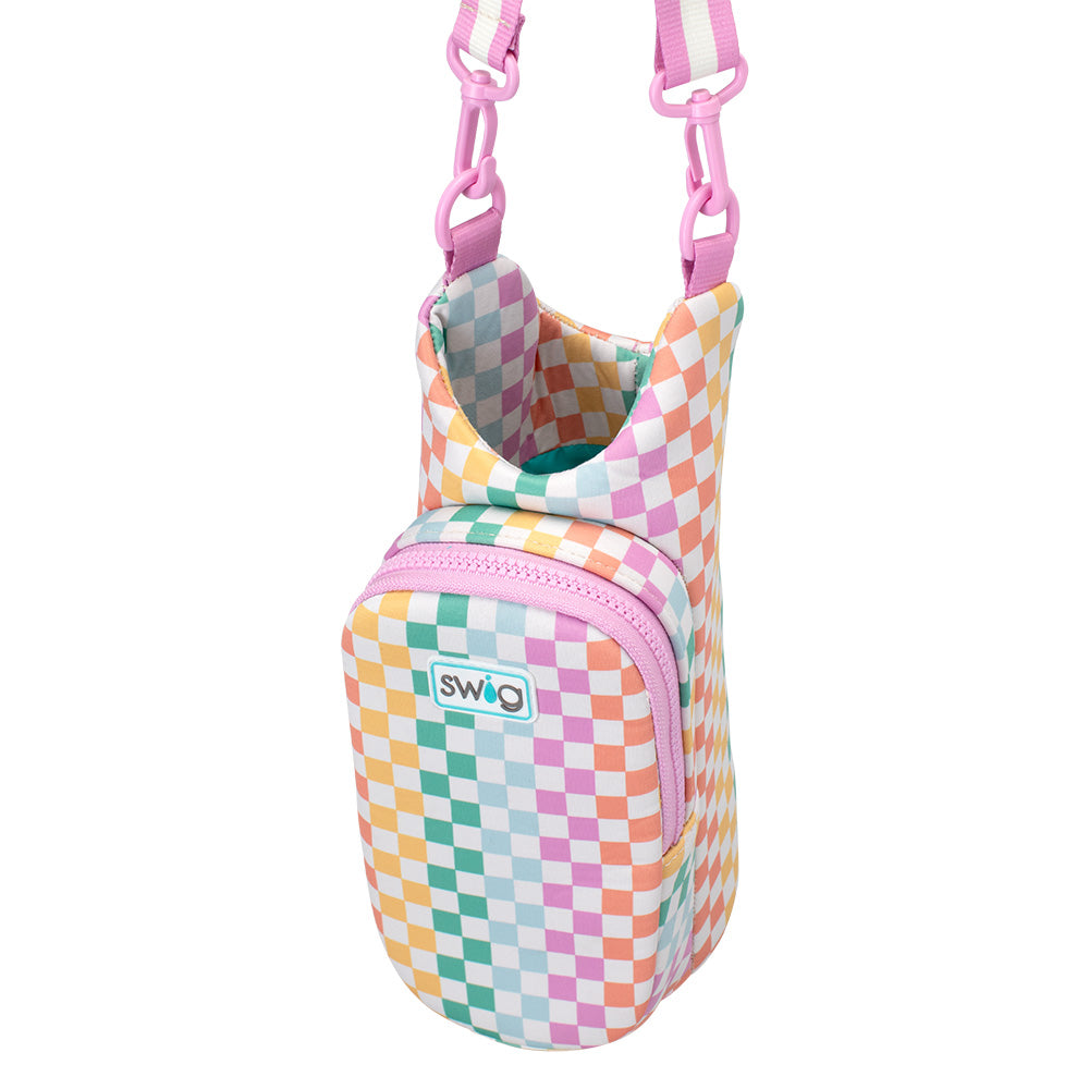 Check Mate Water Bottle Sling - Adjustable & Durable Crossbody Bottle Holder for Hiking, Gym & Travel - Hands-Free Hydration Solution for Outdoor Adventures