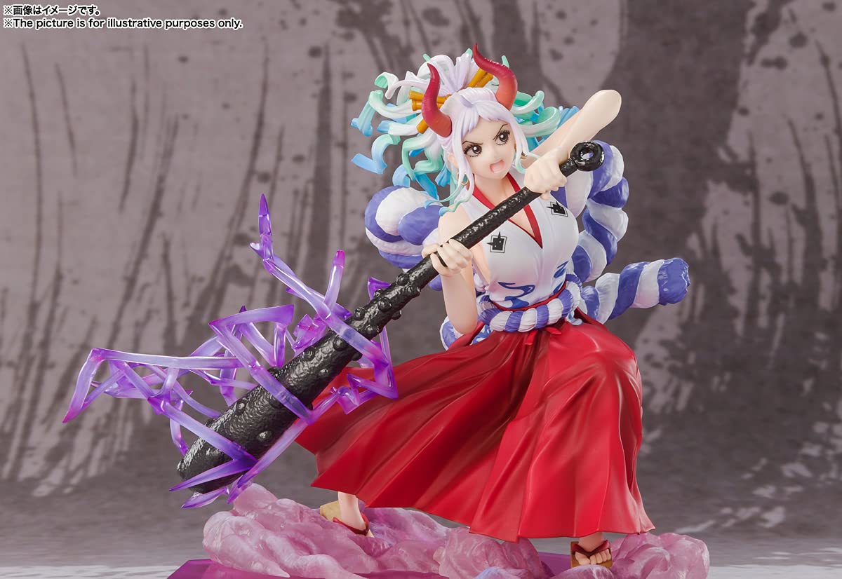 TAMASHII NATIONS Figuarts Zero Yamato Raimei Hakke One Piece Action Figure 16cm - Anime Collectible for Display & Gift for Fans