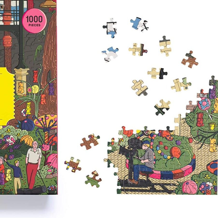 1000 Piece Chocolate Factory Jigsaw Puzzle for Adults – Fun & Challenging Puzzle Game for Family Nights & Relaxation