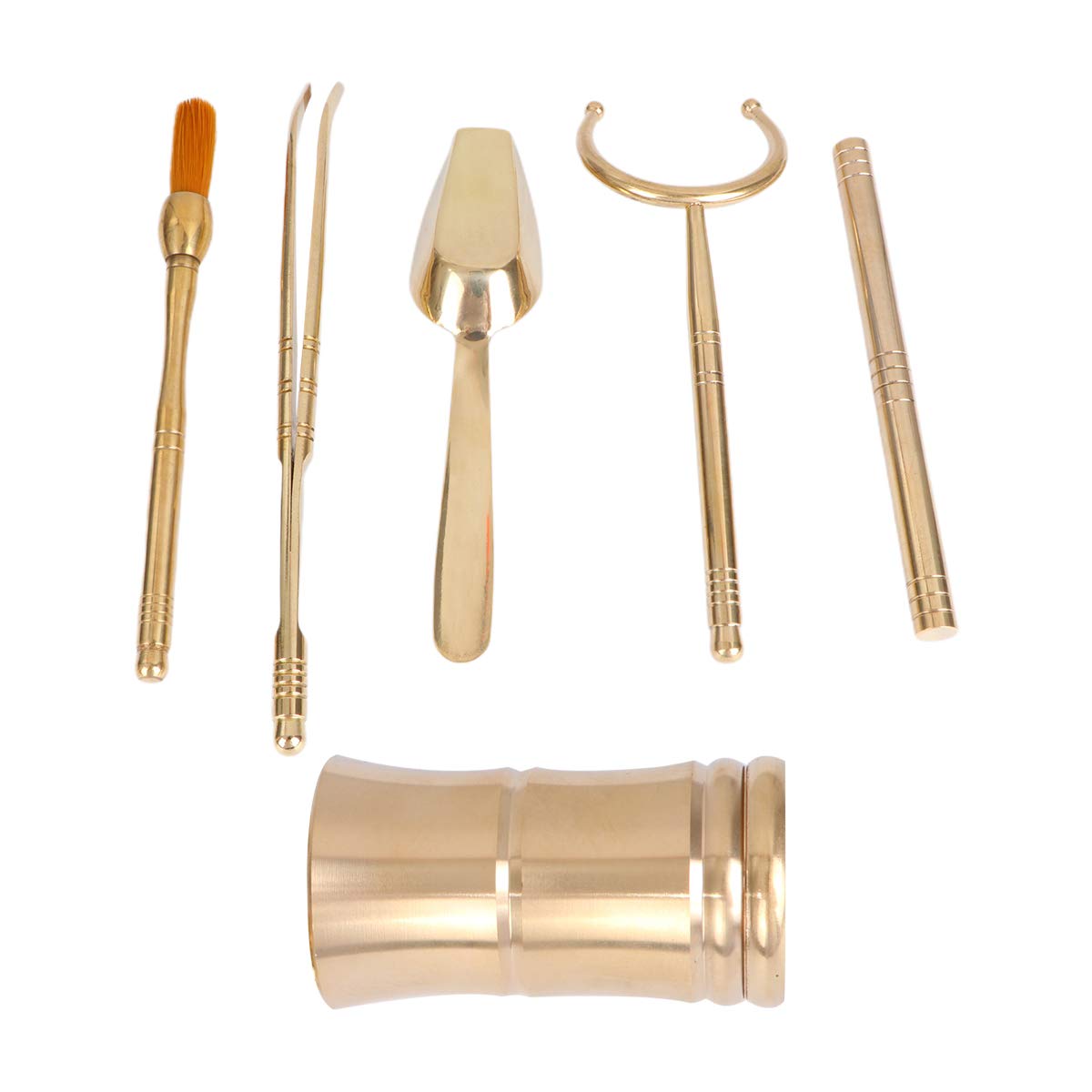 Premium 6-in-1 Tea Making Kit - Ceremonial Tea Set with Stainless Steel Tools & Bamboo Tray - Perfect for Home Brewing, Tea Ceremonies & Gifts