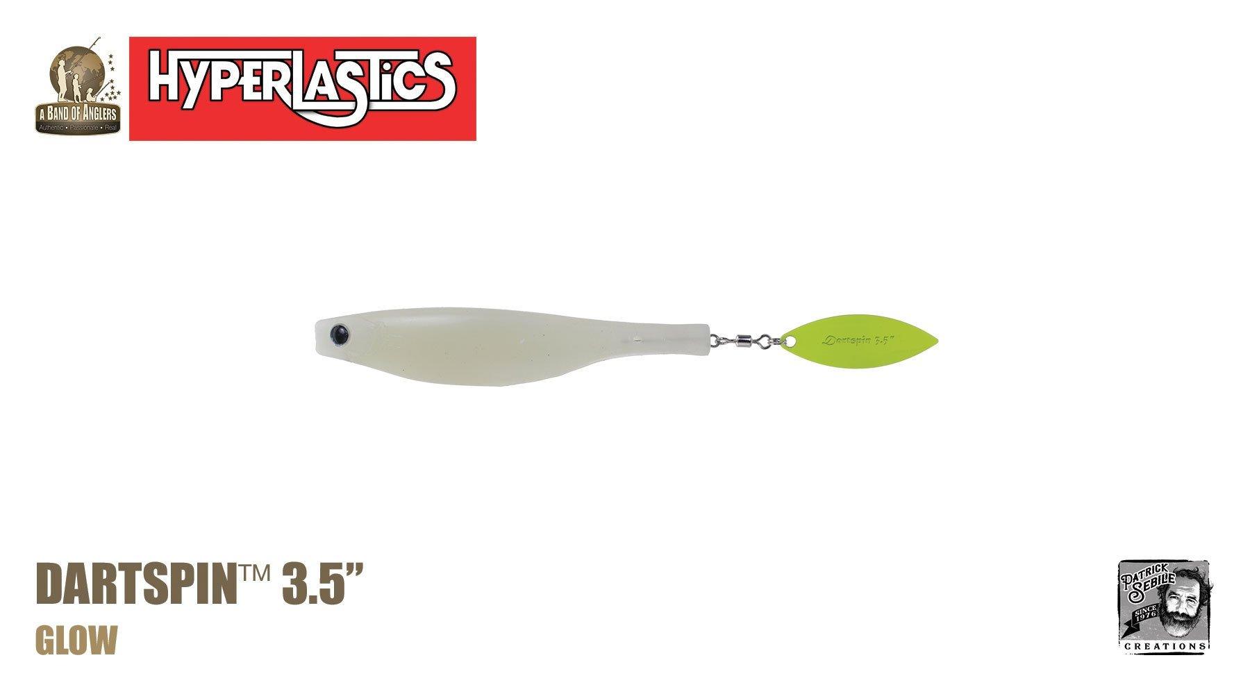 Hyperlastics Dartspin Lures - Premium Fishing Lures for Bass, Trout & Walleye | High Performance Spinnerbaits for Freshwater & Saltwater Fishing | Perfect for Casting, Trolling & Jigging