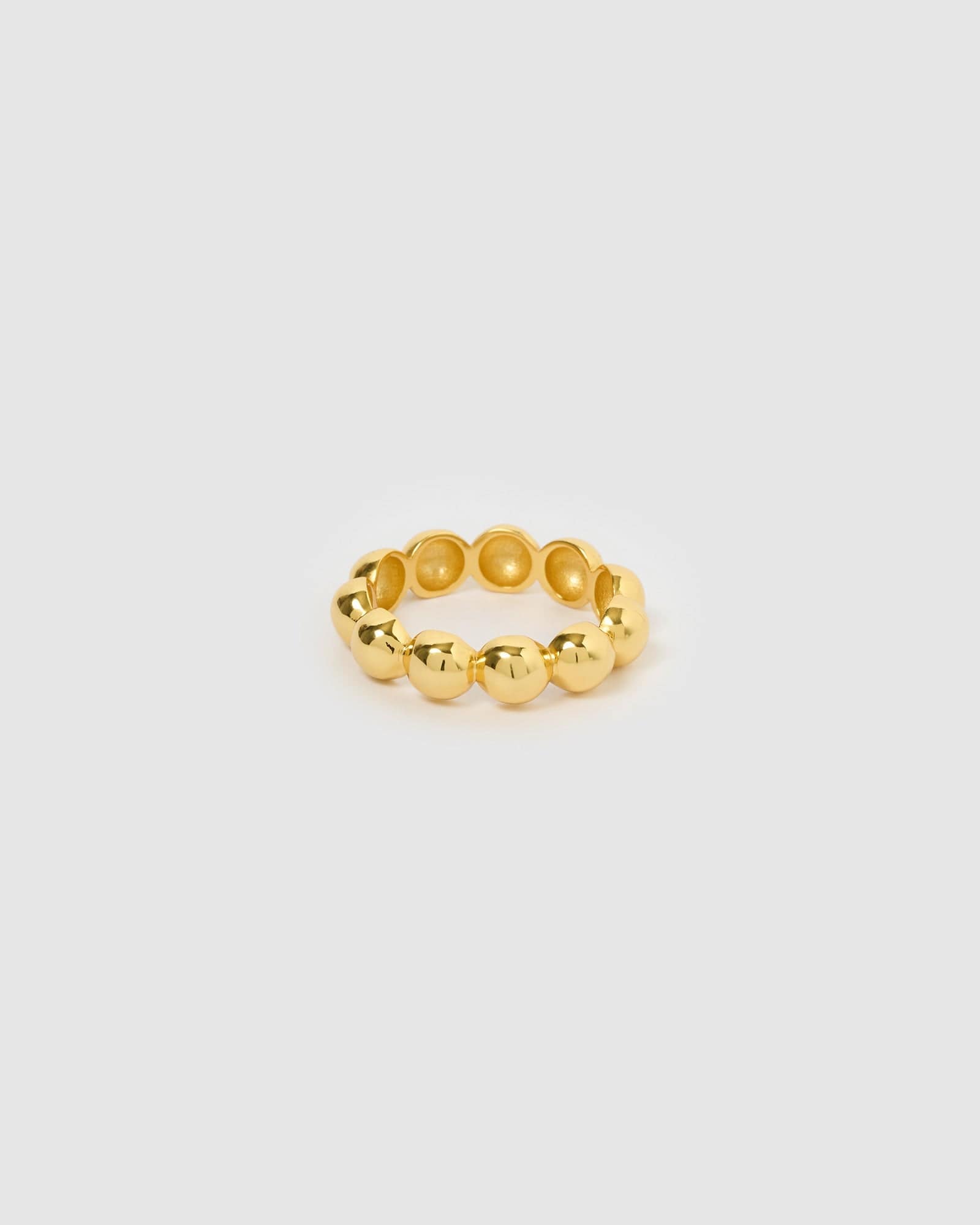 Izoa Chantelle Gold Ring for Women - Elegant & Dainty Jewelry Gift for Her - Perfect for Weddings, Anniversaries & Special Occasions