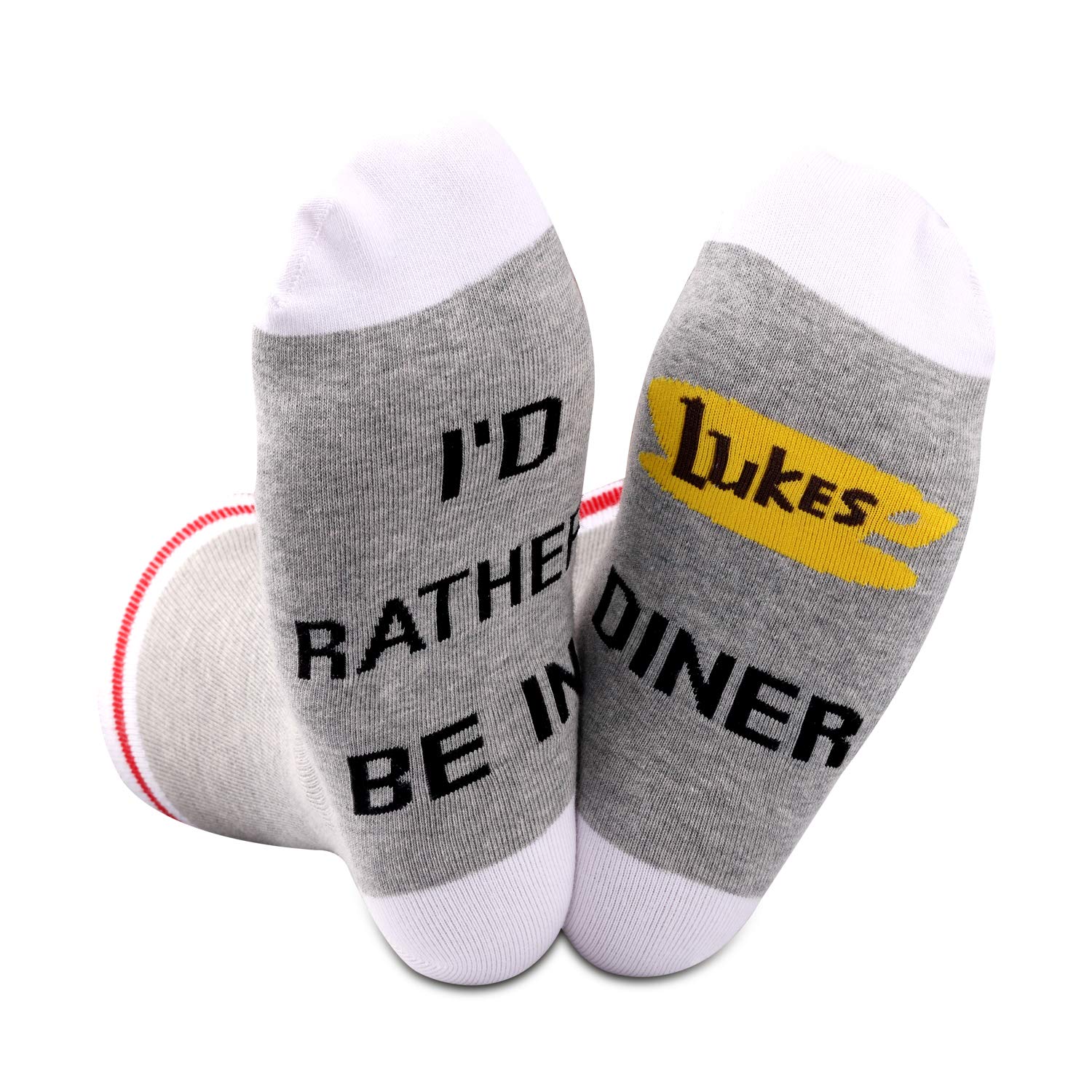 GJTIM 2 Pairs TV Show Inspired Novelty Socks - Perfect Gift for TV Lovers - Great for Cosplay, Themed Parties & Everyday Wear