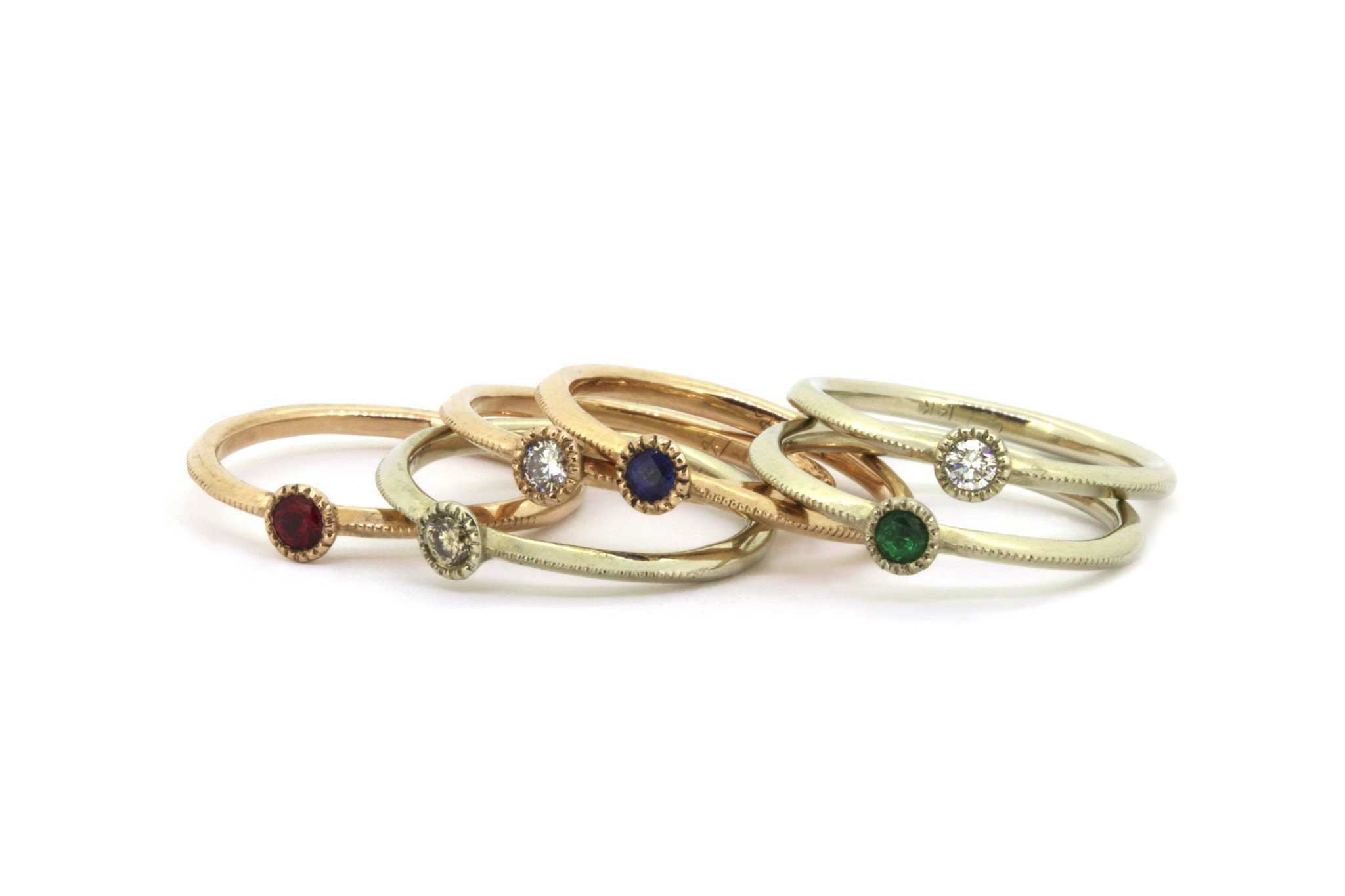 Melee Ball - Premium Emerald Ring for Women | Elegant Jewelry Gift for Wedding, Anniversary & Special Occasions