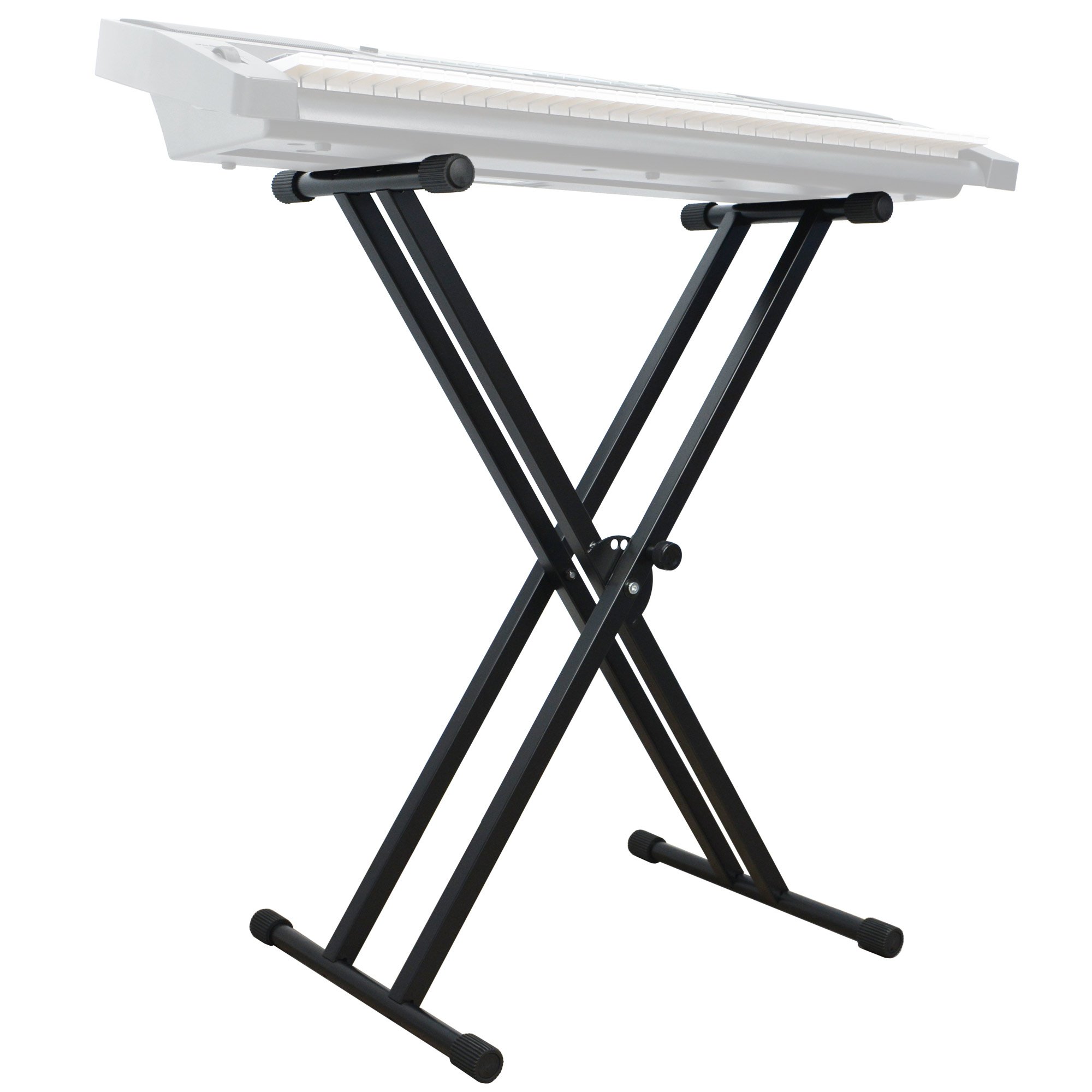 Axus KXS02 Adjustable Keyboard Stand - Portable & Sturdy Music Instrument Stand for Piano, Synthesizer, and Electronic Keyboards - Perfect for Home Studios, Live Performances, and Music Classrooms