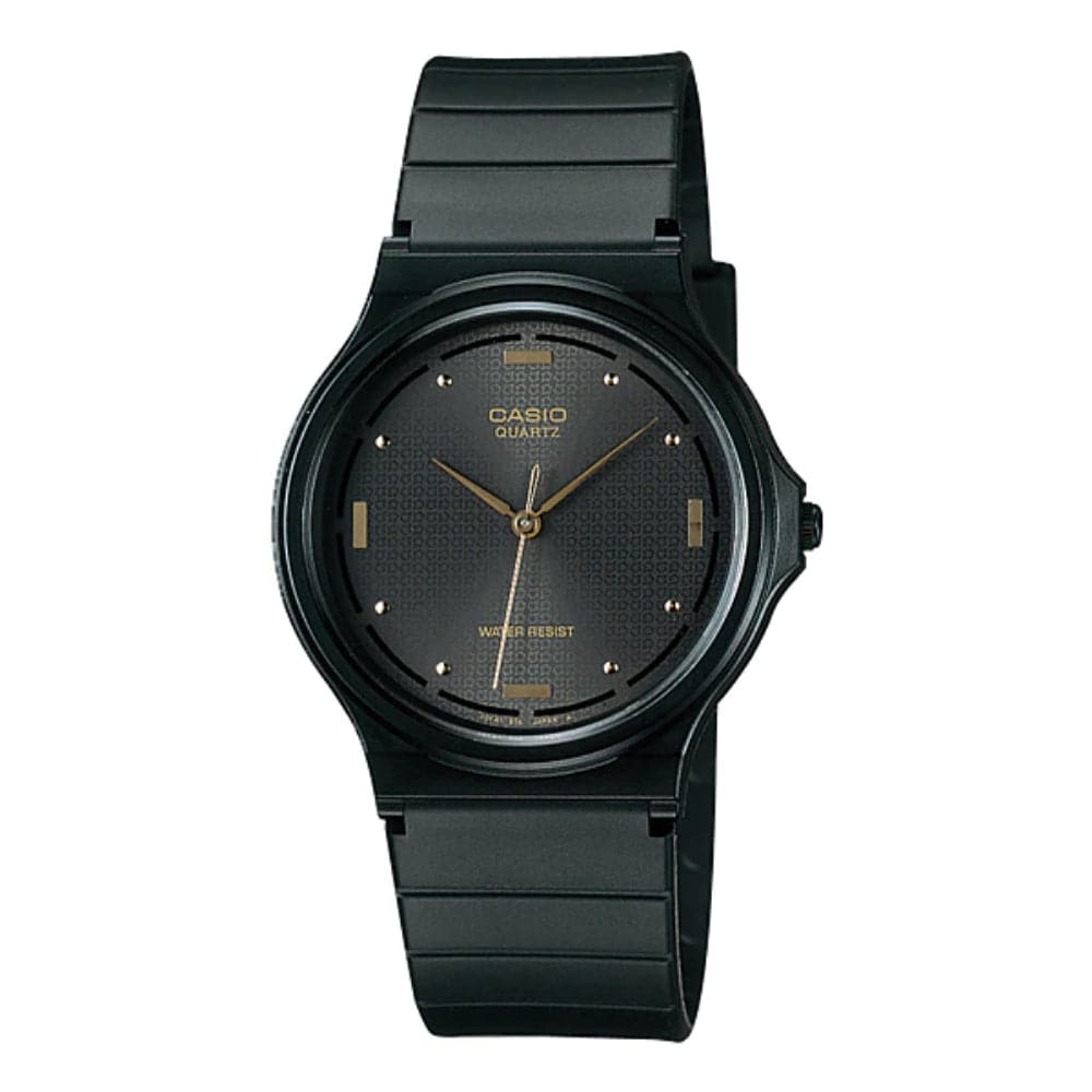 CASIO MQ-76-1ALDF Analog Black Resin Strap Men's Watch - Stylish & Durable for Everyday Wear, Work & Casual Outfits