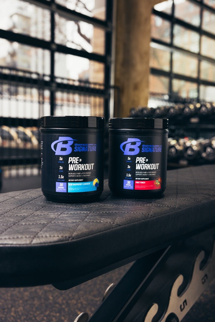 3 Pack Bodybuilding.com Signature Pre Workout Powder - 90 Servings Total for Energy, Focus & Performance - Perfect for Gym, Fitness & Intense Training Sessions
