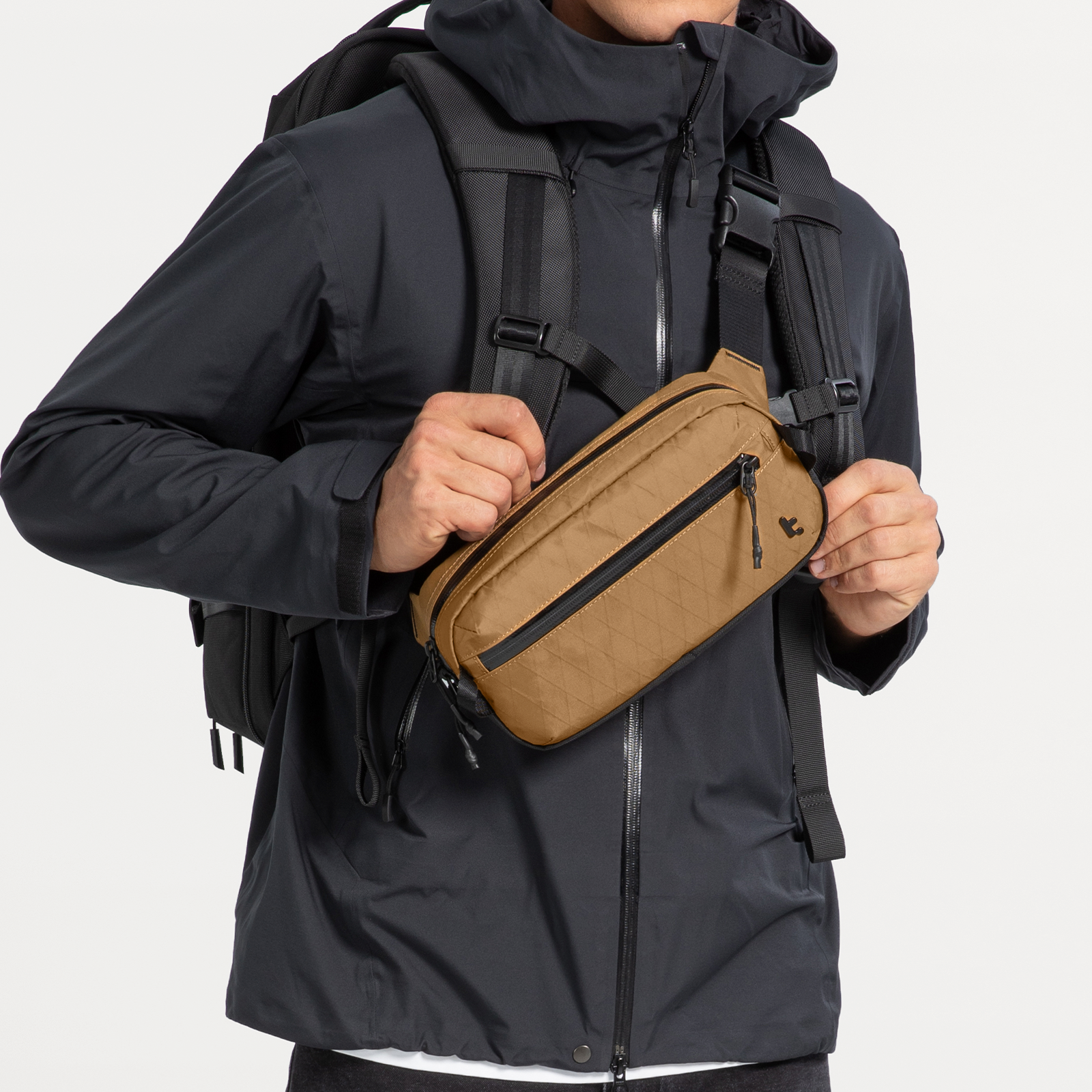 Aviator T35 X-Pac Chest Bag - Durable Crossbody Sling Pack for Outdoor Adventures, Travel & Hiking - Water-Resistant & Lightweight