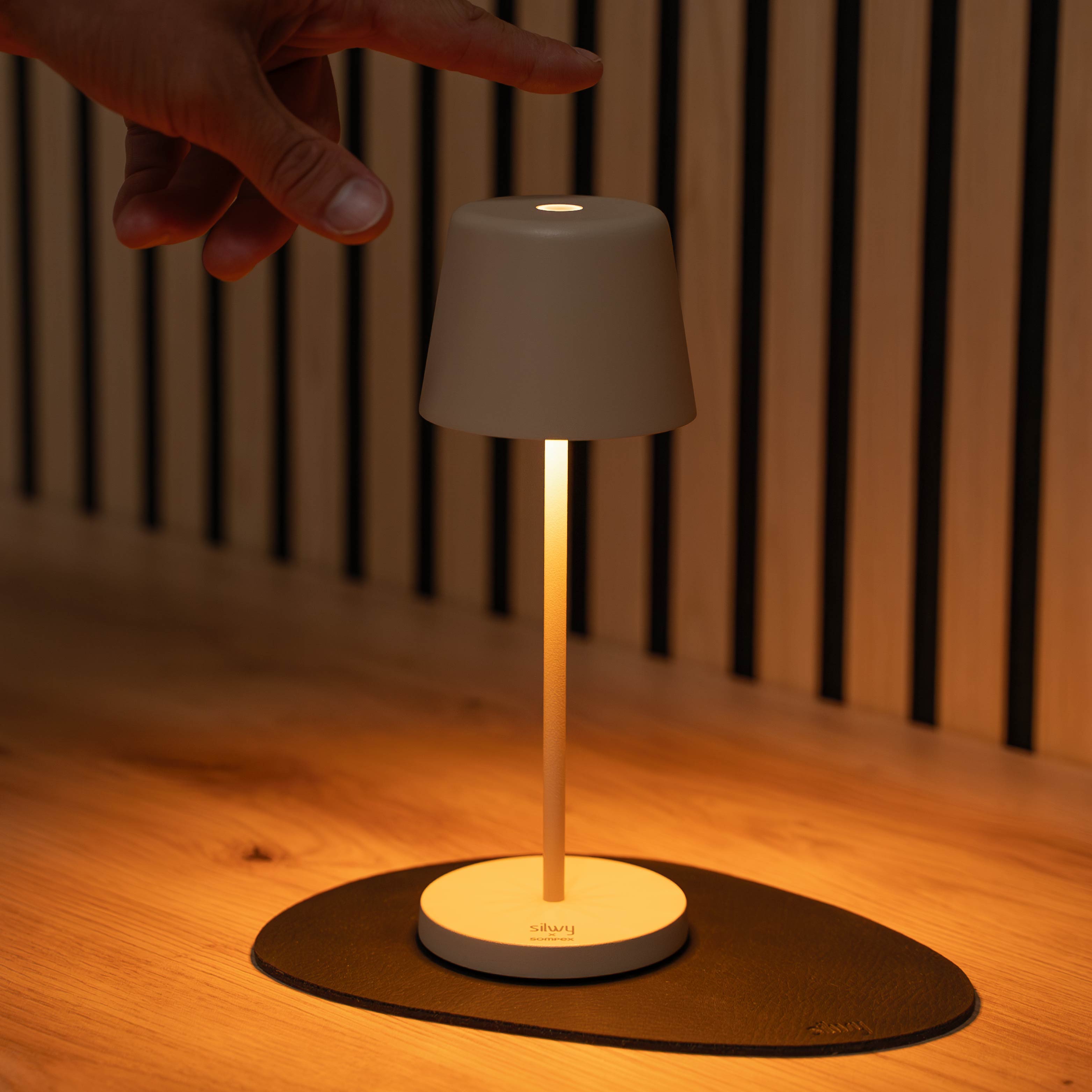 MONACO SAND Magnetic LED Light with Placemat - Perfect for Kitchen Countertops, Dining Tables, and Home Decor