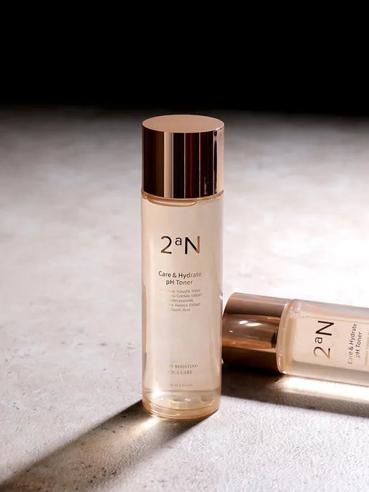 2aN Care & Hydrate pH Balancing Facial Toner 140ml - Korean Skincare for Dry & Sensitive Skin, Daily Hydration & Pore Refining, Perfect for Morning & Night Routine