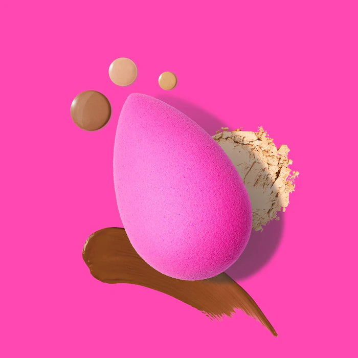 Classic Beautyblender Makeup Sponge - Professional Cosmetic Blender for Flawless Foundation & Concealer Application - Perfect for Everyday Makeup & On-the-Go Touch Ups