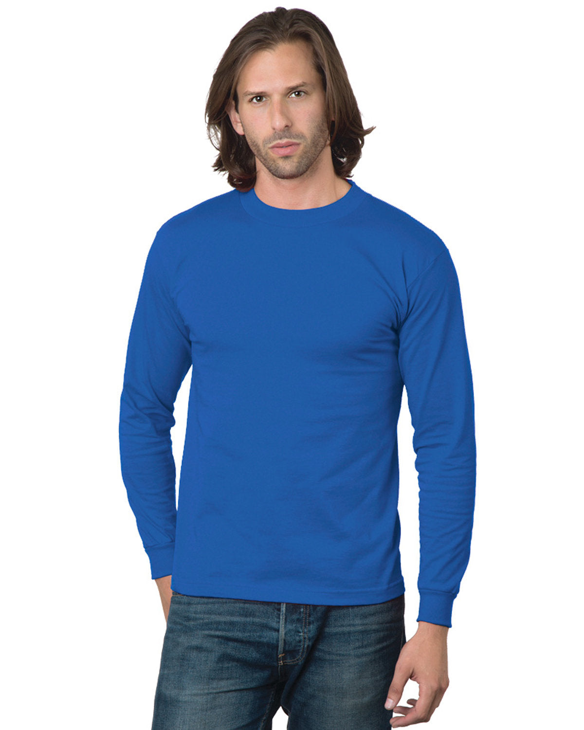 Bayside BA2955 Unisex Long Sleeve T-Shirt - Made in USA | Comfortable Casual Wear for Men & Women | Perfect for Everyday Use, Work & Outdoor Activities