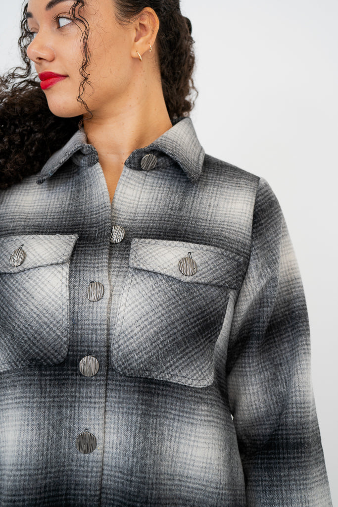 Andrea Women's Phoenix Boiled Wool Coat - Warm Winter Jacket for Casual Outings & Office Wear