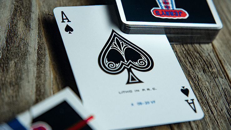 Jerry's Nuggets Playing Cards - Black Gilded Vintage Style Poker Deck for Magic Tricks, Cardistry & Collectors | Premium Casino & Home Game Nights