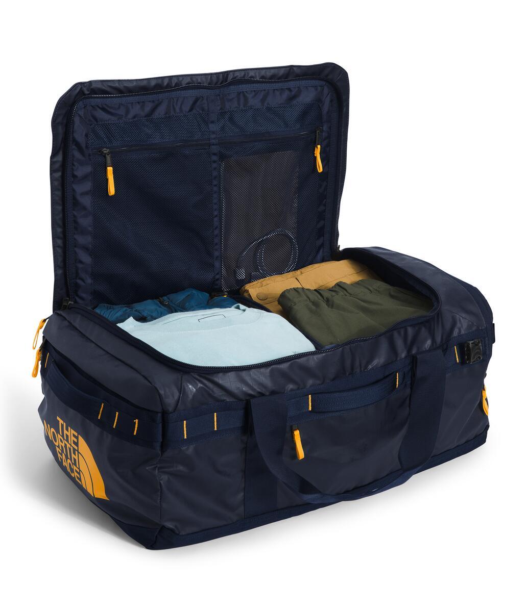 Base Camp Voyager Duffel 62L - Durable Travel Duffel Bag for Camping, Hiking & Outdoor Adventures - NF0A52S3 Past Season - Perfect for Weekend Getaways & Gear Storage