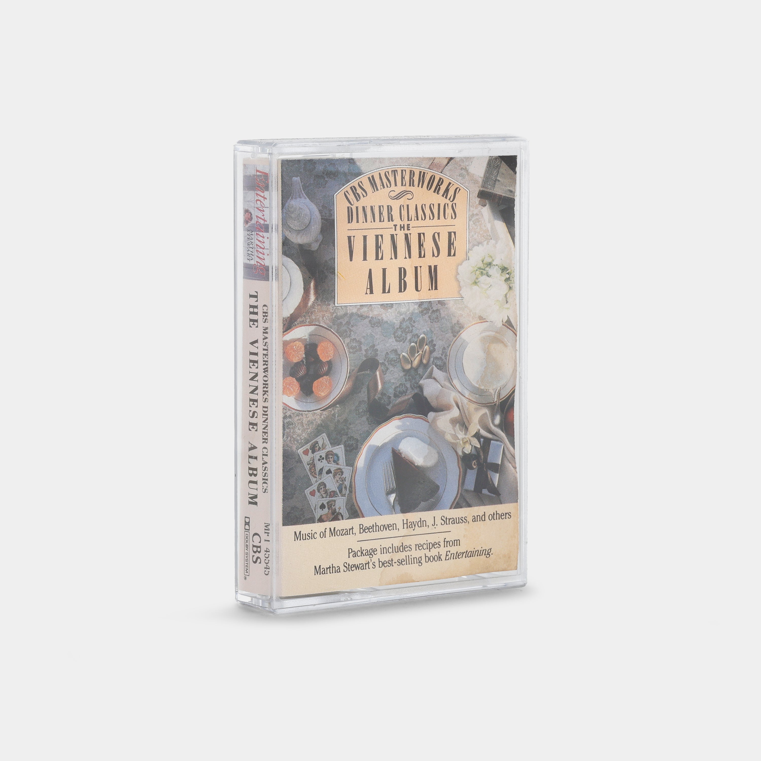 CBS Masterworks Dinner Classics: The Viennese Album Cassette Tape - Perfect for Romantic Dinners, Fine Dining & Elegant Evenings