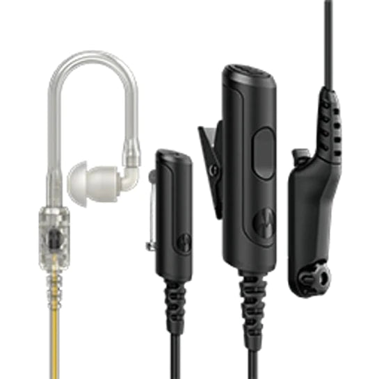 Motorola PMLN8343 Bluetooth Earpiece - Wireless Headset for Clear Calls, Music & Hands-Free Communication - Perfect for Office, Driving & Outdoor Activities