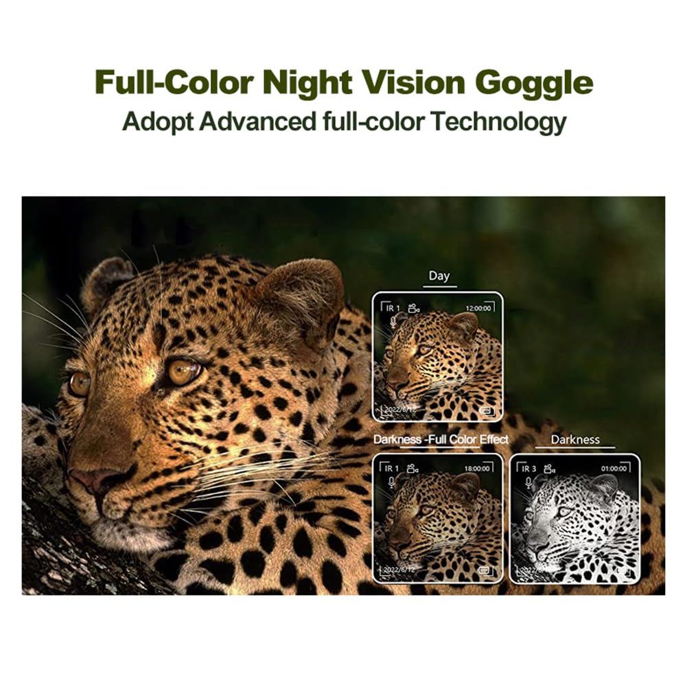**Sunree 4K WiFi Digital SLR Camera with Night Vision & Full Color Infrared - 10X Digital Zoom, 5G 800M Support - Perfect for Outdoor Hunting, Wildlife Photography, and Nighttime Surveillance**