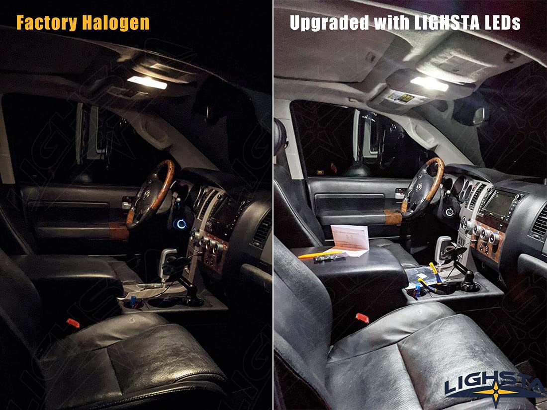 14PCS Super Bright White LED Interior Light Kit for 1999-2016 Ford F250 F350 - Includes Cargo Lights, License Plate Lights & Installation Tool | Perfect for Night Driving, Off-Roading & Vehicle Upgrades