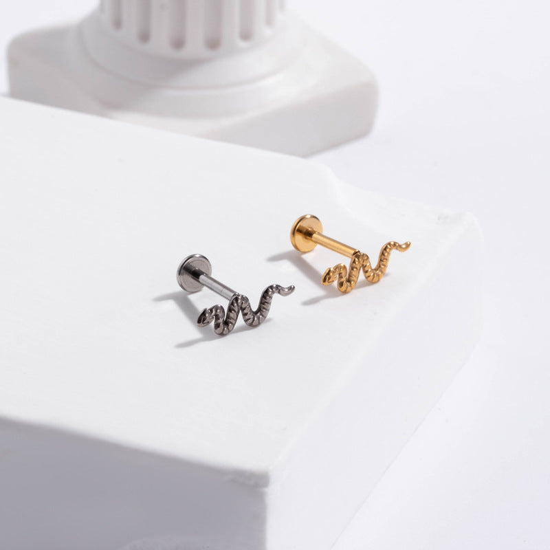 16G Cartilage Titanium Earrings with Diamond Accents - Tiny Hypoallergenic Stud Earrings for Women | Perfect for Daily Wear, Special Occasions & Sensitive Ears | HSPJ541