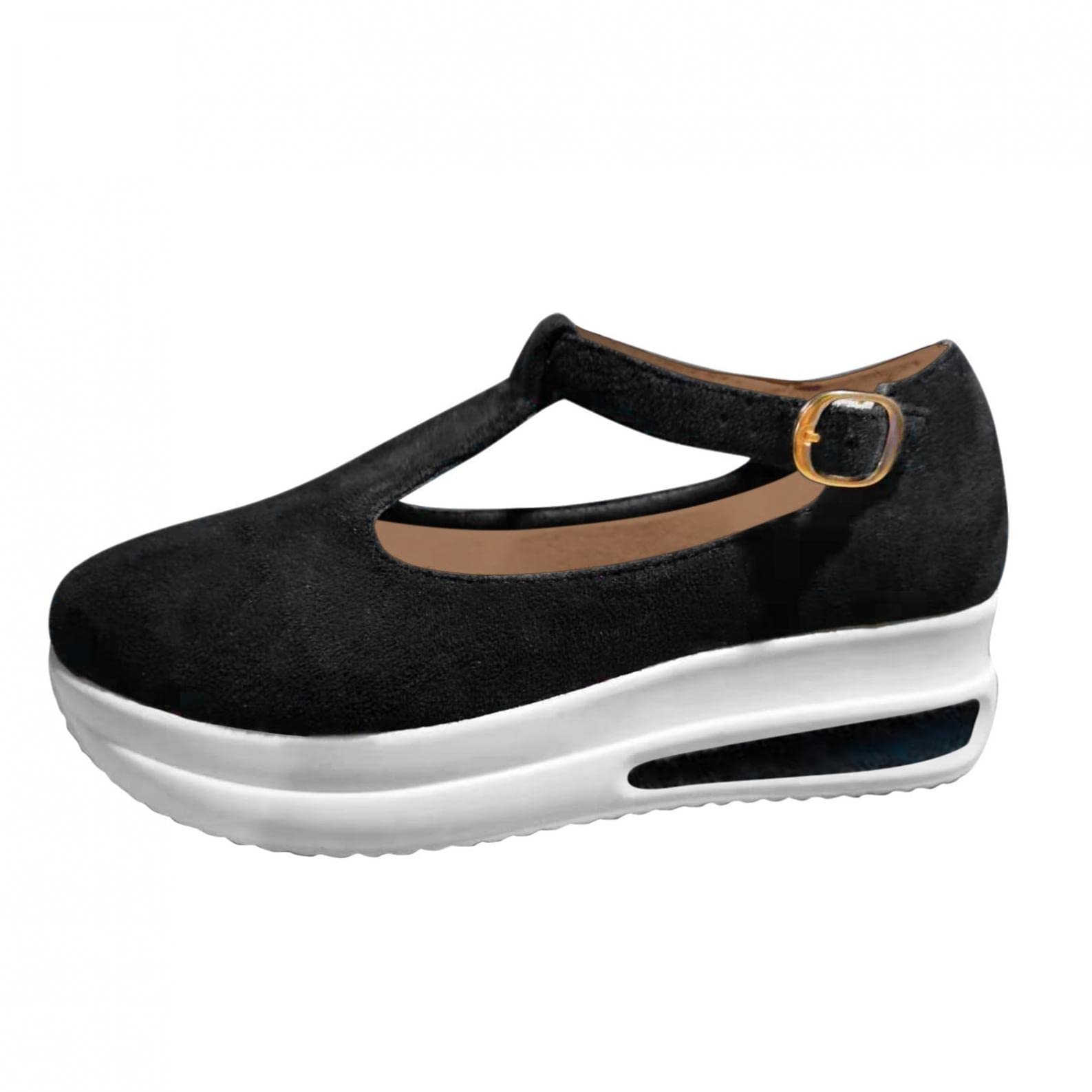 Women's Slip On Sneakers - Breathable Mesh Walking Shoes with Arch Support & Knit Platform - Barefoot Style Comfort for Women - Perfect for Walking, Running, and Casual Wear