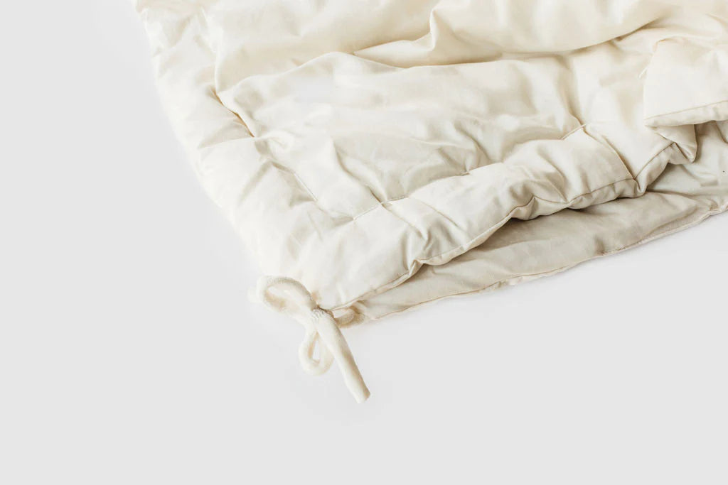 Premium All-Season Wool Comforter - 100% Natural Merino Wool Bedding for Year-Round Comfort | Breathable, Temperature Regulating & Hypoallergenic | Perfect for Cold Winters & Cool Summers | Queen/King Size Bedding Essential