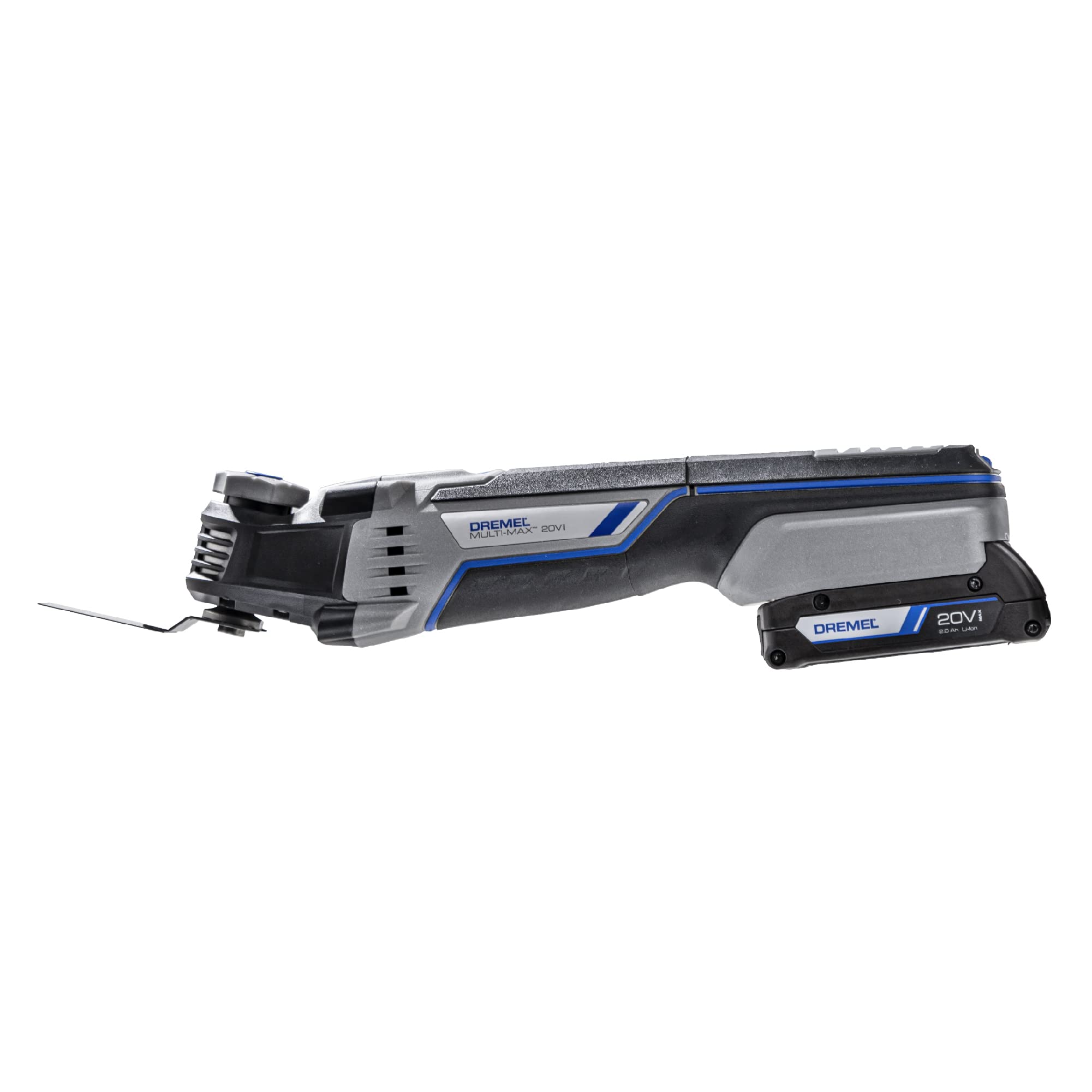 Dremel MM20V-02 Cordless Oscillating Multi-Tool Kit with 2 Batteries - Perfect for DIY Projects, Woodworking, and Home Repairs