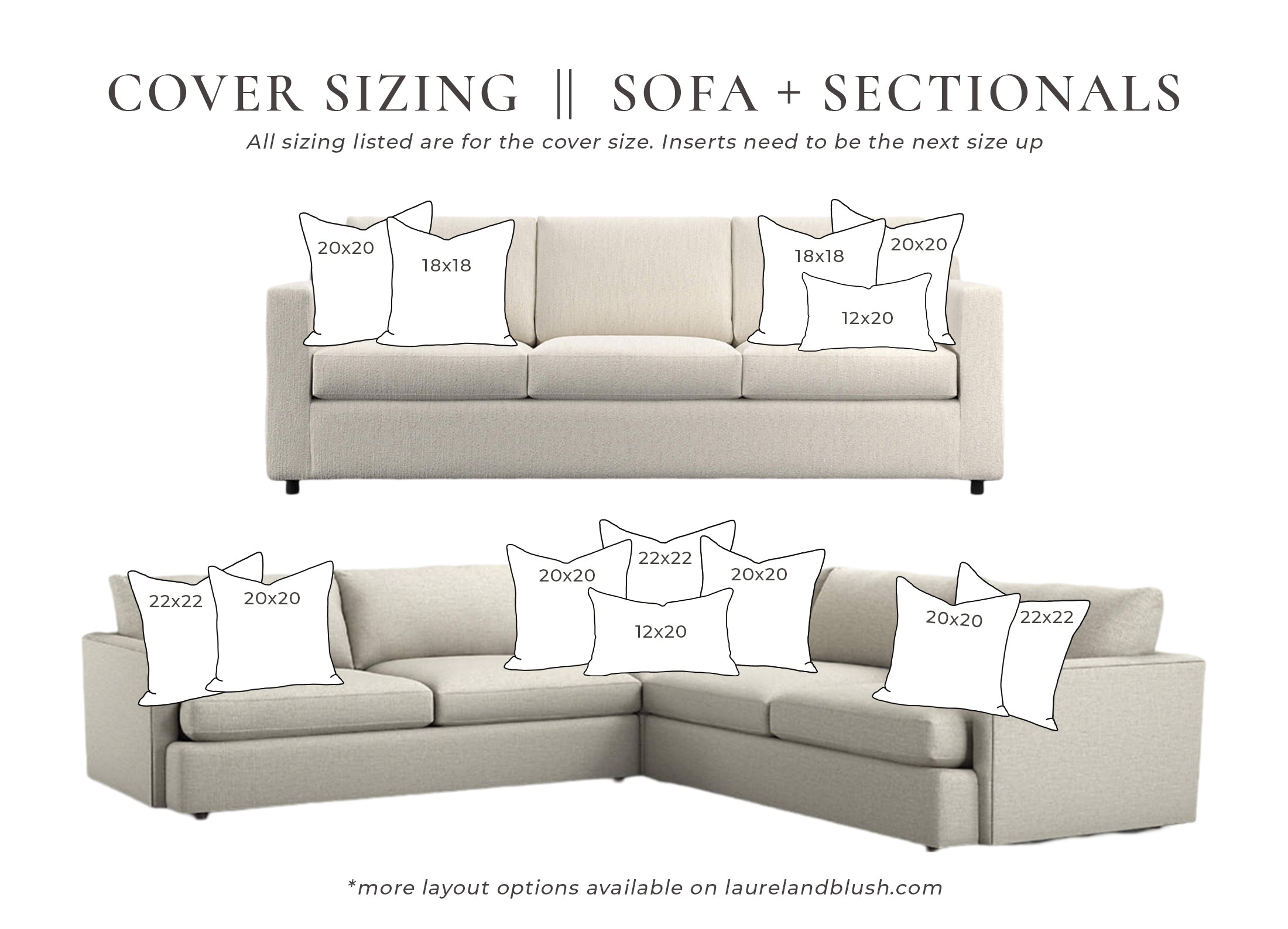 Premium Pillow Combination Set #204 - Soft & Supportive Pillows for Bed, Couch, and Travel - Perfect for Home, Office, and Hotel Use