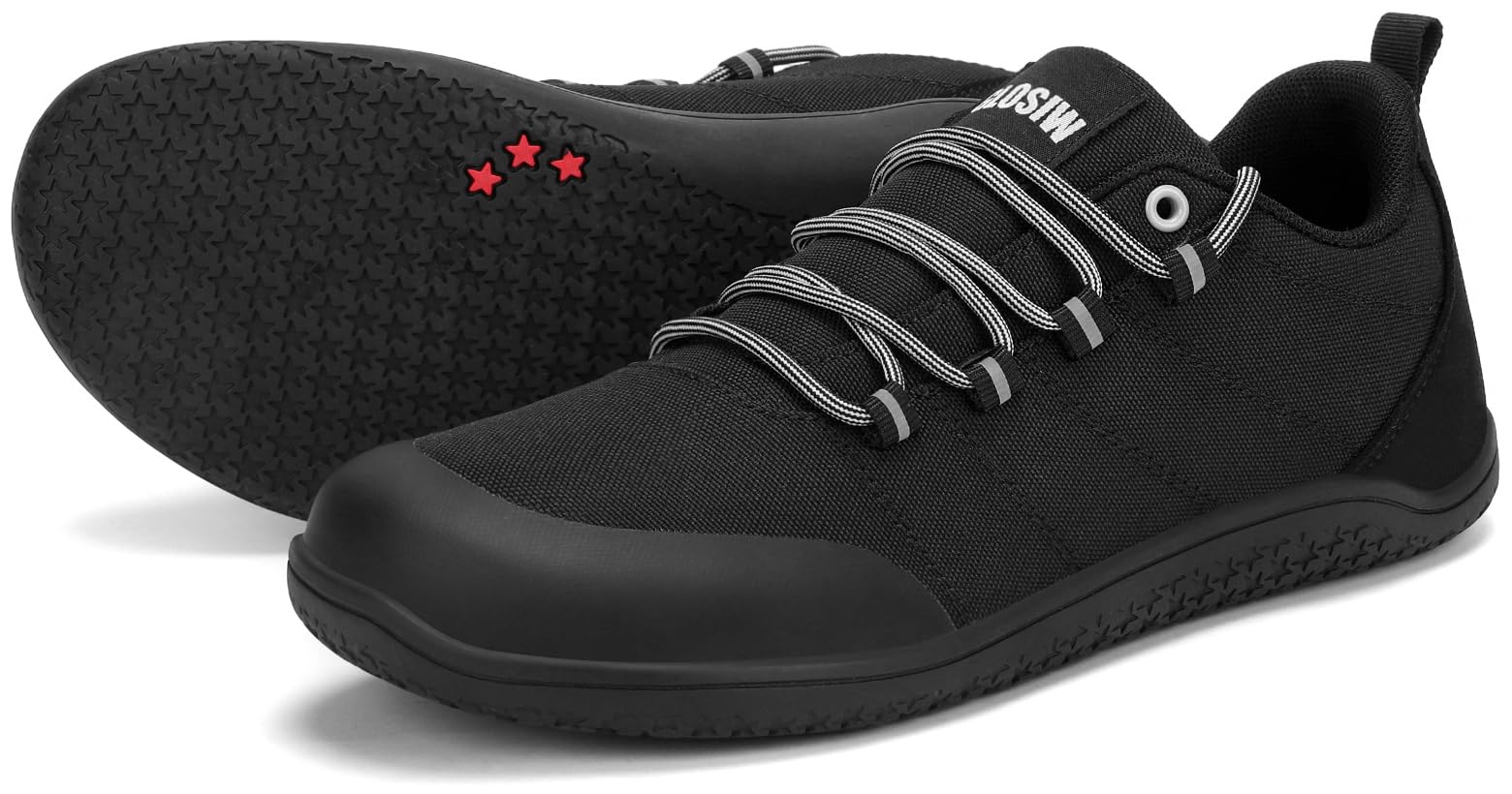 Minimalist Barefoot Shoes for Men - Wide Toe Box, Zero Drop Sole - Lightweight Walking & Gym Workout Shoes - Perfect for Running, Hiking, and Everyday Comfort