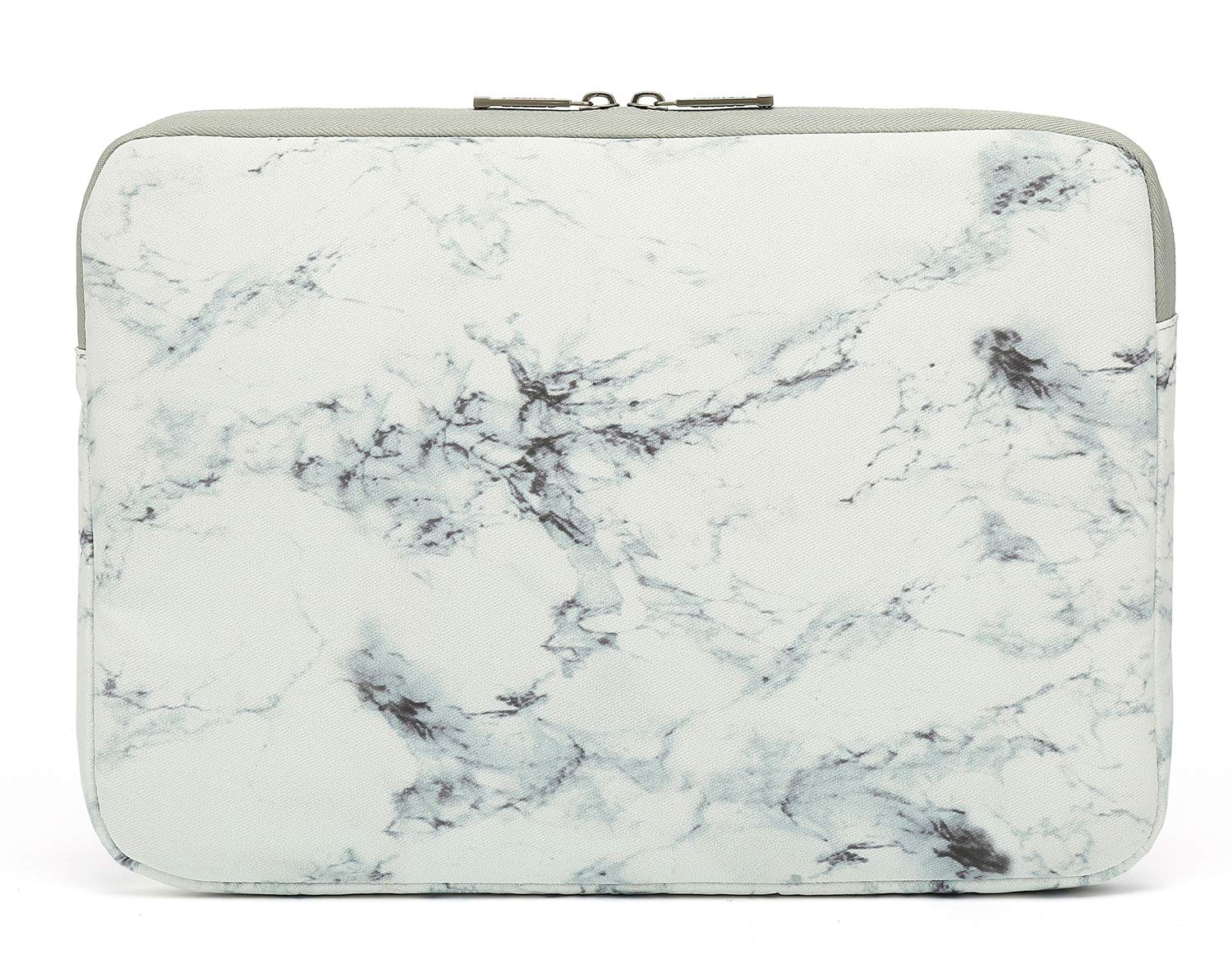 KAYOND 15-15.6 Inch Laptop Sleeve for MacBook Pro 15.4/16 & MacBook Air 15.4 - Water Resistant Shockproof Computer Case - Perfect for Work, Travel & School (White)