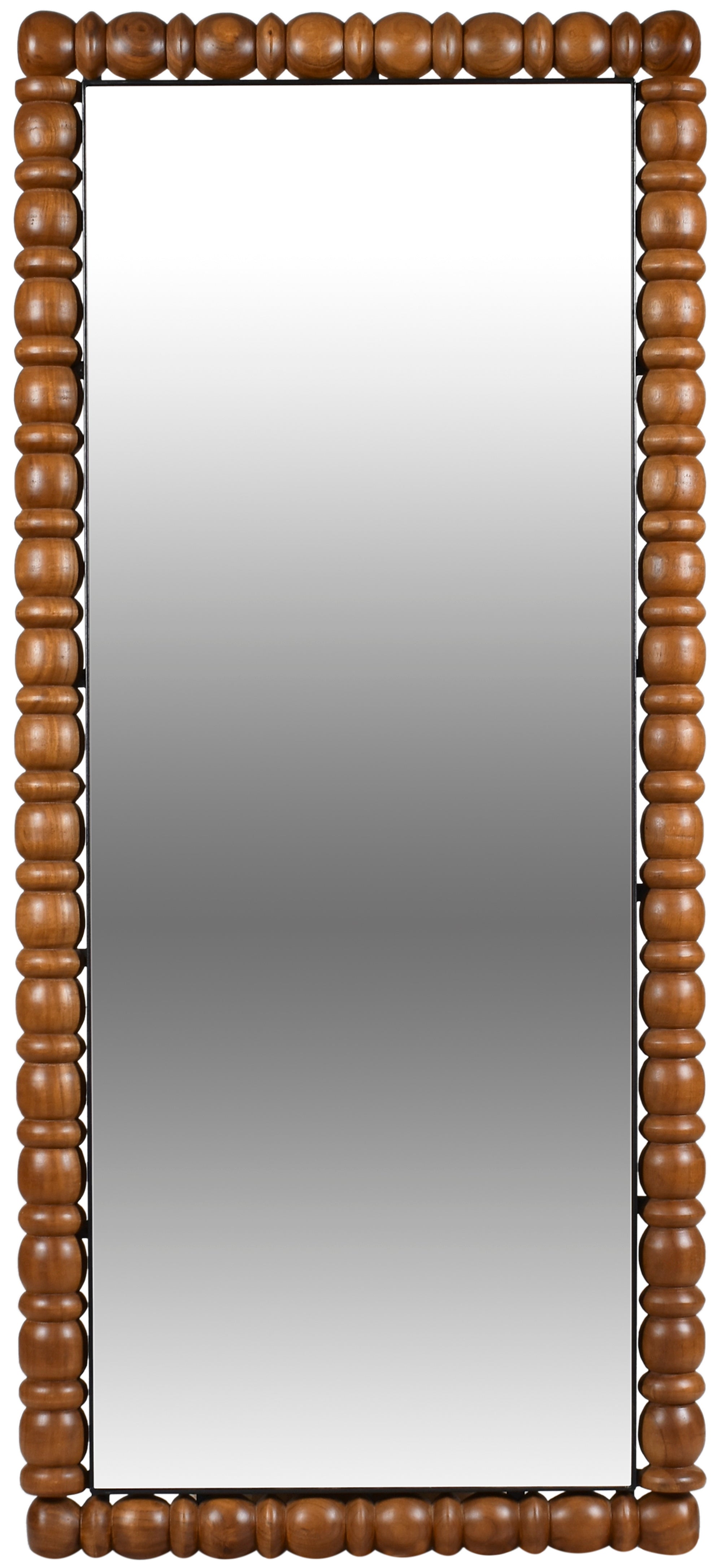 Aubrey Mirror 65M - Full Length Wall Mirror with Rustic Wood Frame, Perfect for Bedroom, Living Room, and Entryway Decor