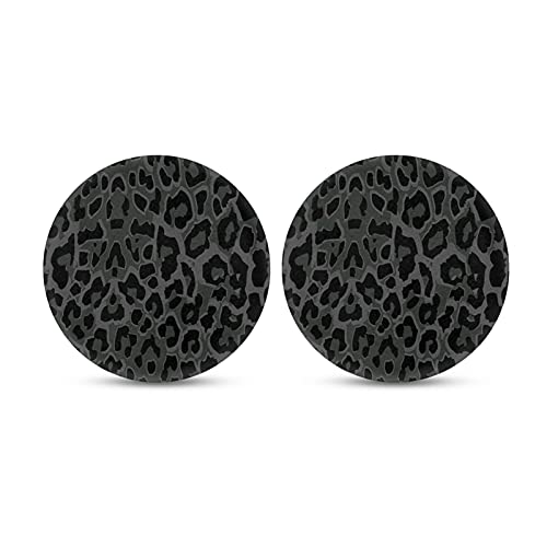 Black Leopard Print