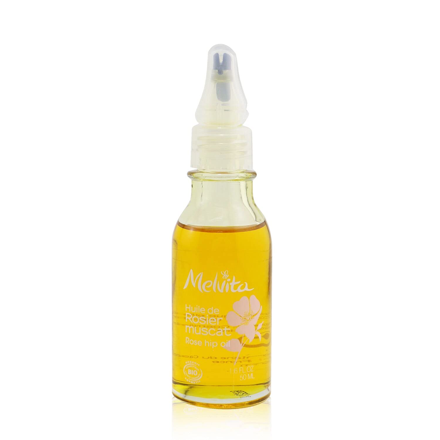Organic Rose Hip Oil for Face & Skin - 1.69 fl.oz (50ml) - Cold Pressed, Pure & Natural - Anti-Aging, Moisturizing & Scar Treatment - Perfect for Dry Skin, Wrinkles & Stretch Marks