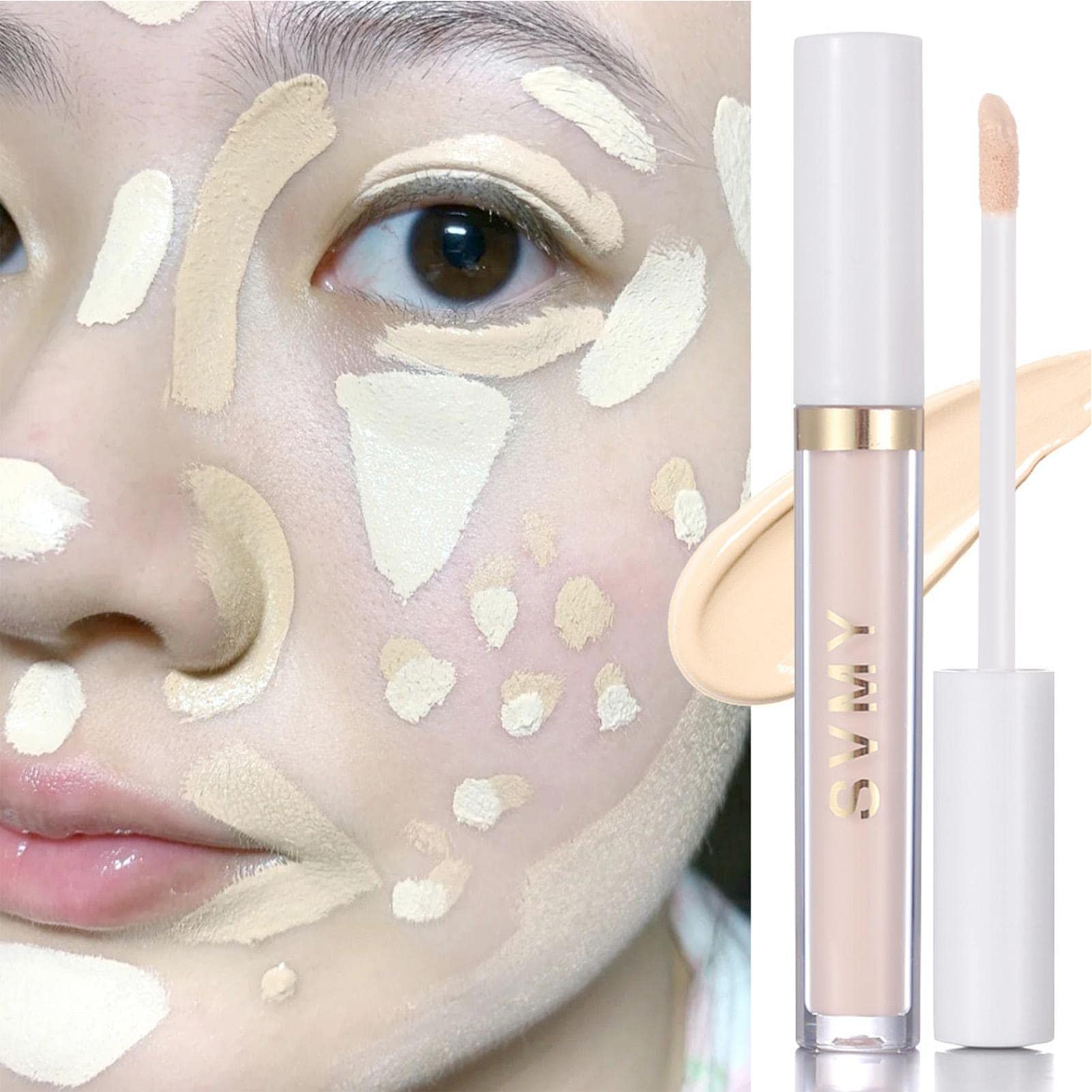 Best Full Coverage Concealer Stick & Liquid Concealer for Dark Circles - Matte & Lightweight Under Eye Concealer Makeup | Perfect for Daily Use, Night Out & Professional Makeup Looks