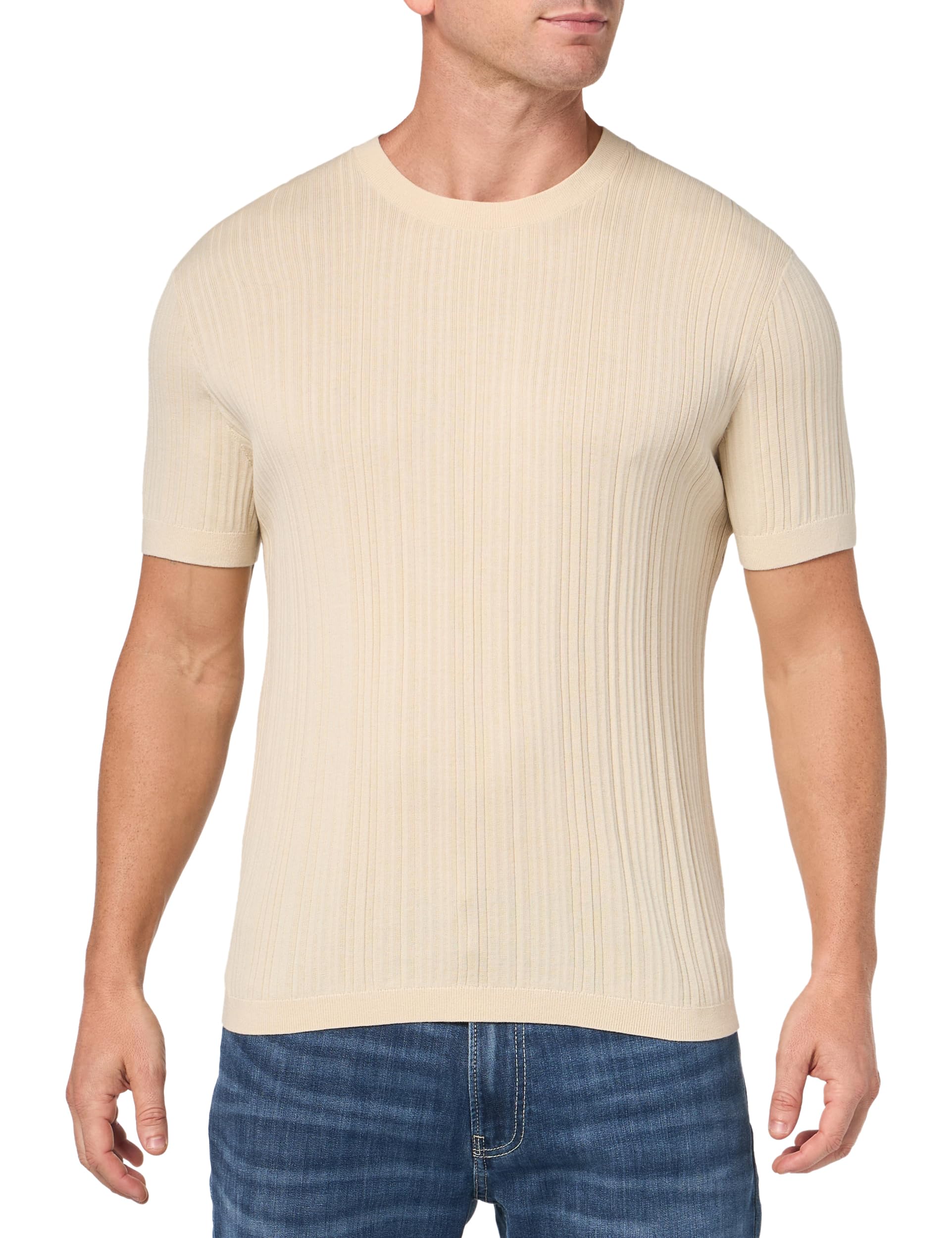 Theory Men's Damian Short Sleeve Cotton Shirt - Breathable & Comfortable Casual Button Down for Office, Business & Summer Outfits