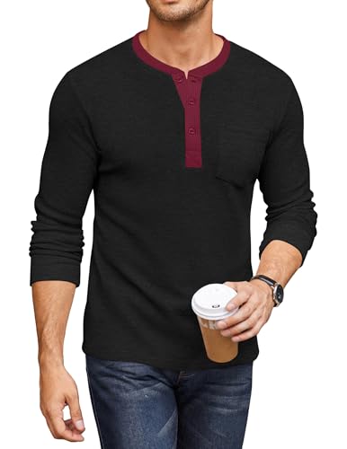 Pat: Black & Wine Red