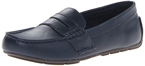 Navy Leather