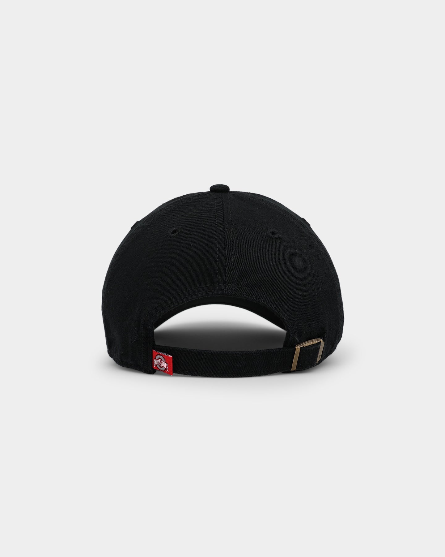 47 Brand Ohio State Buckeyes '47 Clean Up Adjustable Strapback Hat - Black | NCAA Football Fan Gear for Game Day & Casual Wear
