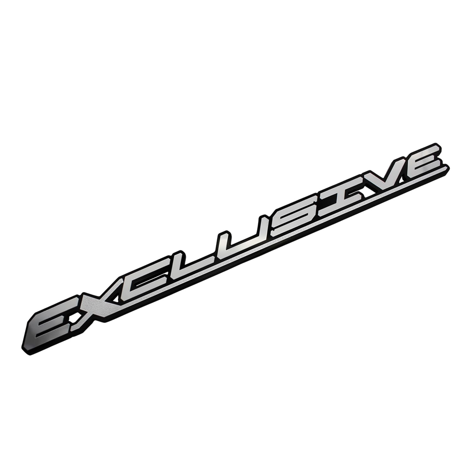 Premium Chrome Car Emblem Badge 70338 - Universal Fit for All Vehicles | Custom Handwriting Design for Car Enthusiasts | Perfect for Personalization, Gifts & Auto Upgrades