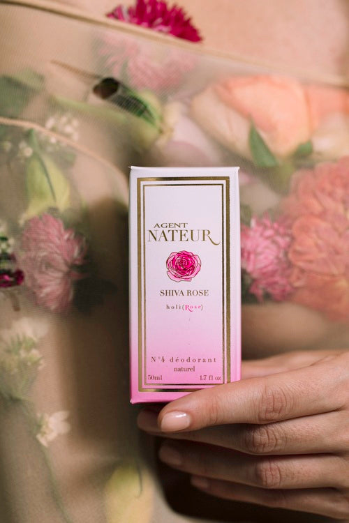 HOLI Rose No.4 Natural Deodorant for Women - Long Lasting Freshness, Aluminum Free & Vegan - Perfect for Daily Use, Gym & Travel