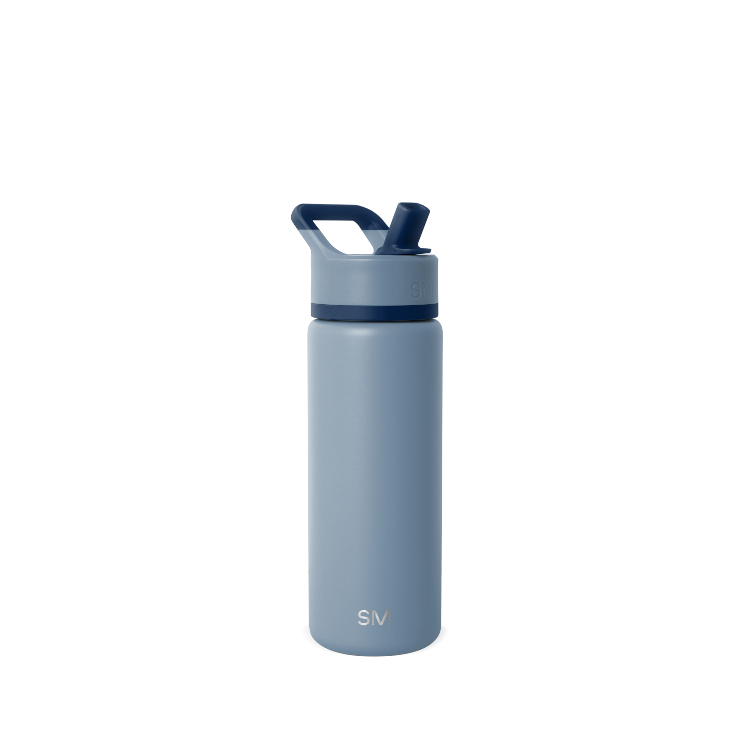 Summit Insulated Stainless Steel Water Bottle with Leak-Proof Straw Lid - 20oz/600ml, BPA-Free, Keeps Drinks Cold 24 Hours - Perfect for Hiking, Gym & Outdoor Activities