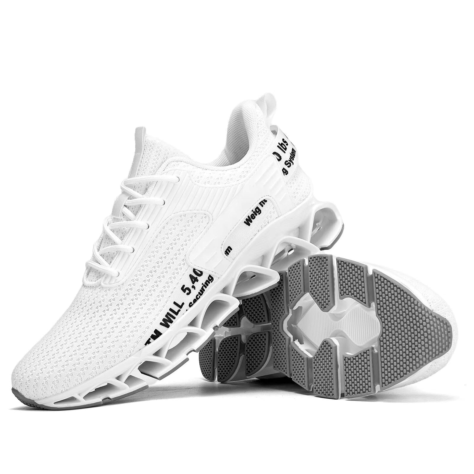 Vooncosir Men's Breathable Mesh Running Shoes - Lightweight Non-Slip Athletic Sneakers for Walking, Jogging & Gym Workouts | Comfortable Casual Sports Shoes for Men