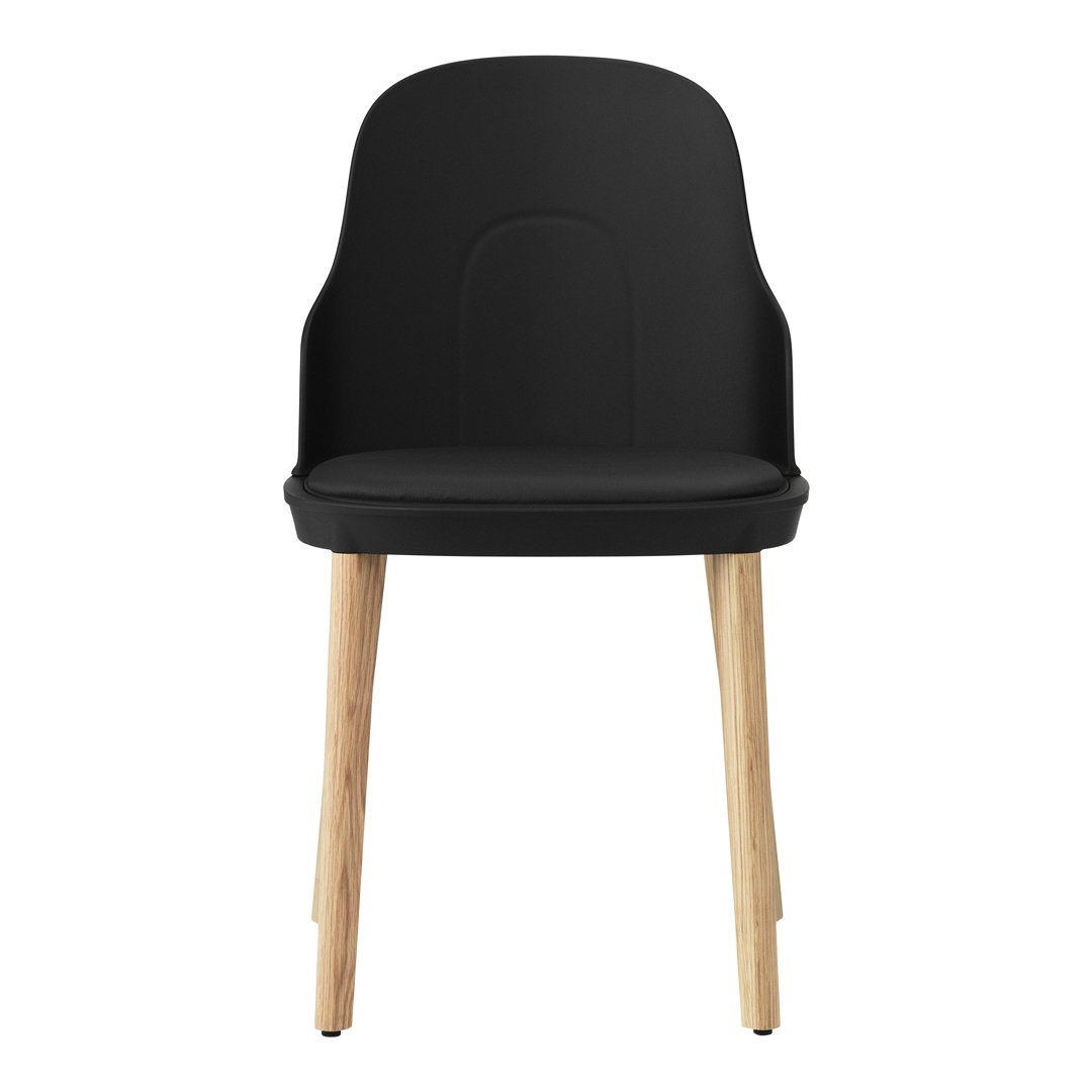 Allez Dining Chair - Upholstered Seat for Kitchen, Dining Room & Office - Comfortable Modern Chair for Home & Restaurant Use