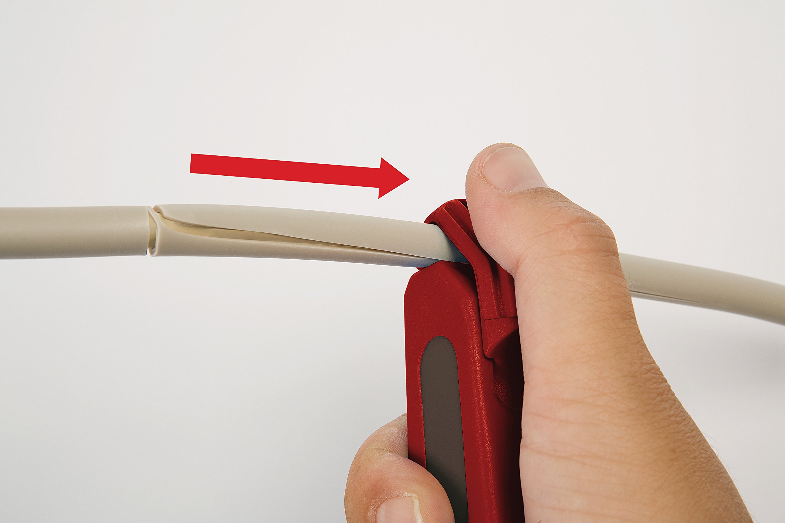 Professional Cable Stripper & Electrician's Knife - Heavy Duty Wire Stripping Tool for Electrical Work, DIY Projects & Home Repairs - Perfect for Electricians, Technicians & DIY Enthusiasts