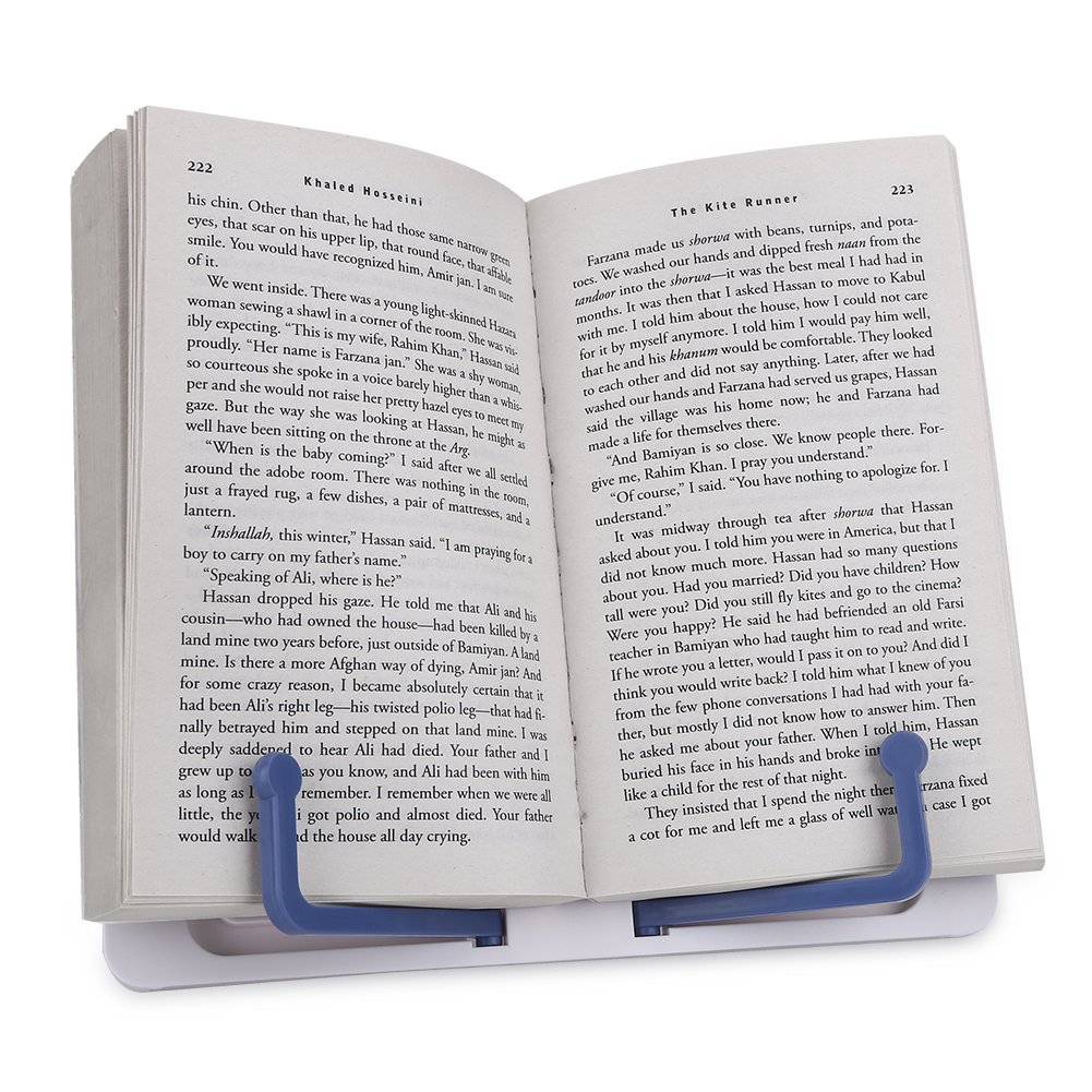 Adjustable ABS Plastic Desk Music Stand - Portable Tabletop Sheet Music Holder for Musicians, Students, and Performers - Perfect for Piano, Violin, and Choir Practice at Home or School