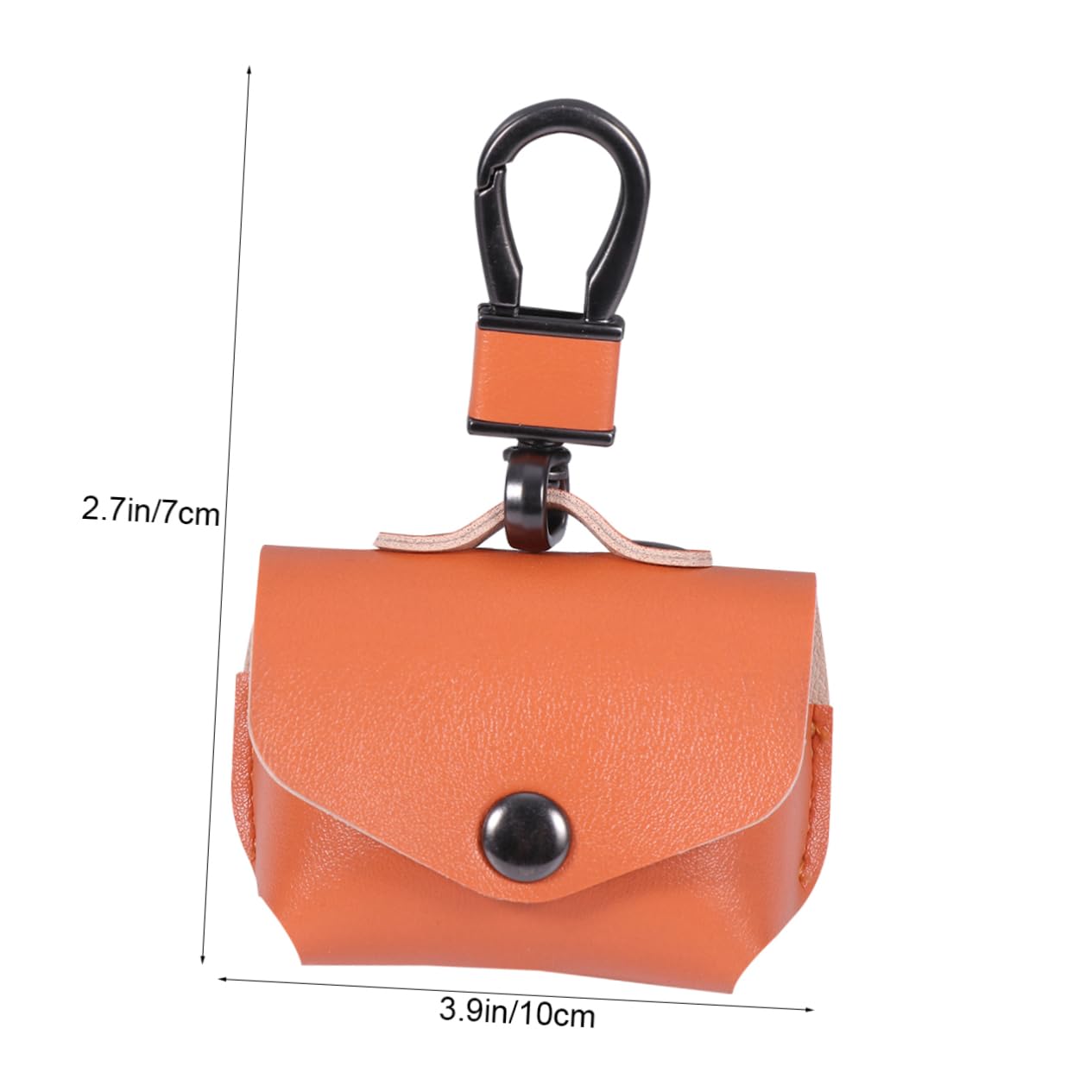 Veemoon Stylish PU Leather Headphone Case - Compatible with Wireless Earbuds Charging Case, Easy Access Design for AirPods & Bluetooth Earphones - Perfect for Travel, Gym & Daily Protection