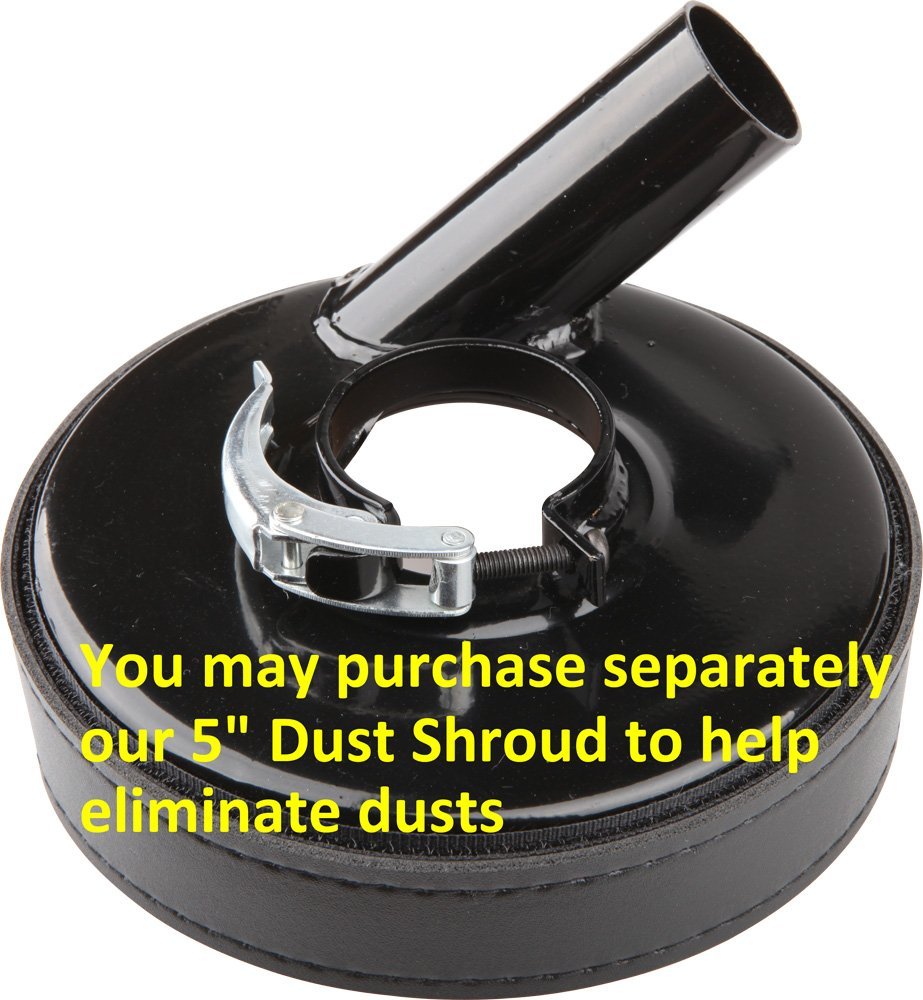 DAMO 4 Inch Diamond Turbo Grinding Cup Wheel - Coarse Grit for Angle Grinder with 5/8
