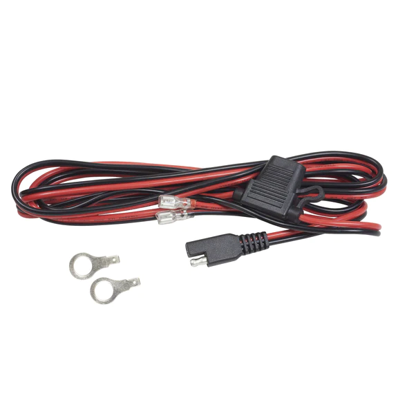 Heavy Duty Battery Terminal Connector with 12 Pigtail Wires - SAE to Spade Adapter for Car Audio, Marine & RV Electrical Systems