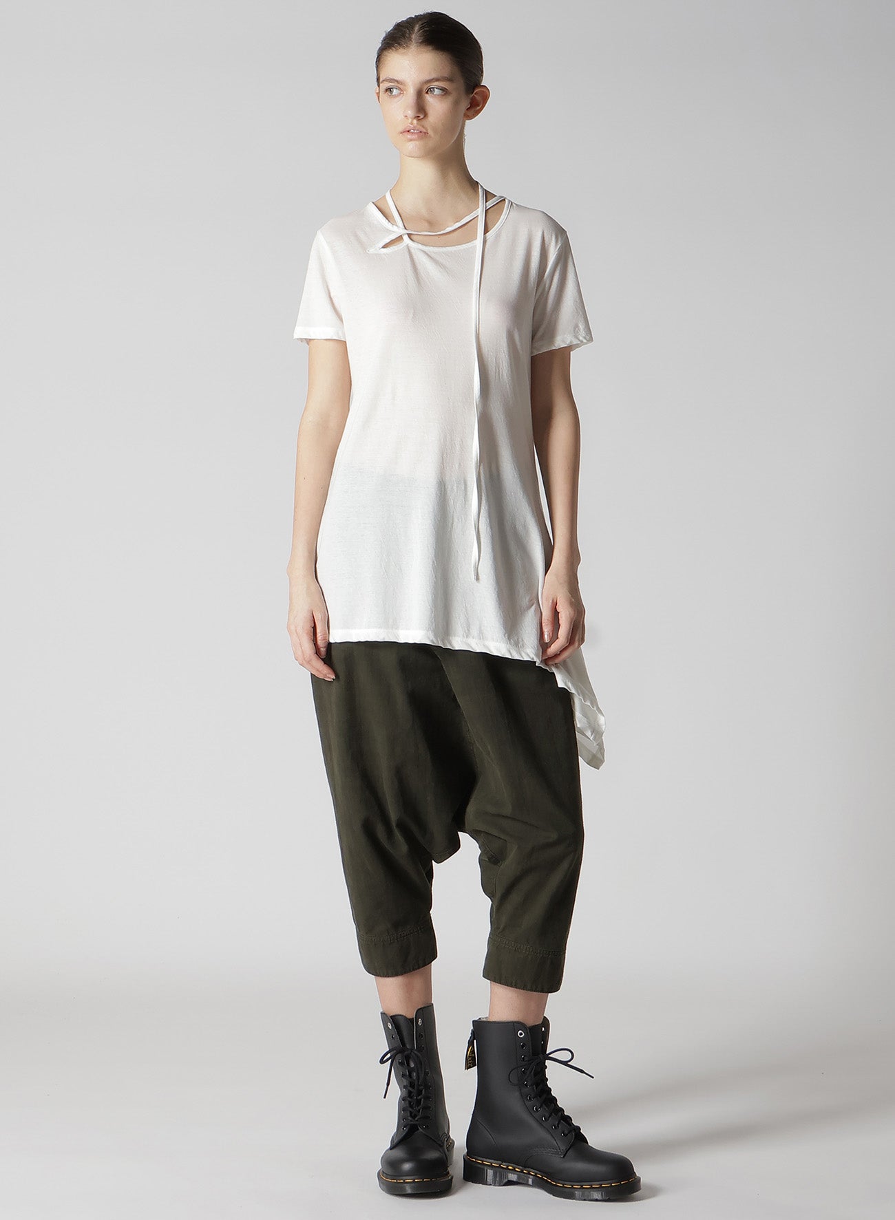 Soft & Breathable Cotton Jersey String T-Shirt for Women - Casual Comfort Tee for Everyday Wear | Perfect for Lounging, Outings & Layering