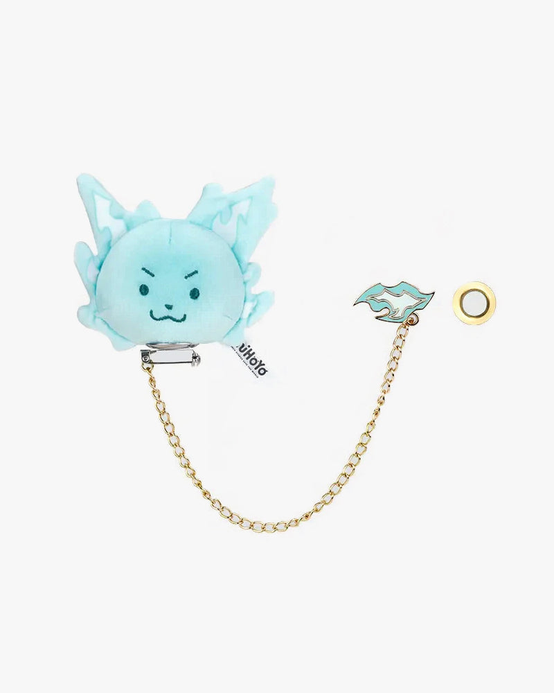 Honkai: Star Rail Mr. Tail Plush Badge - Cute Anime Collectible for Fans, Perfect for Backpacks, Cosplay & Gifts | Official Merchandise